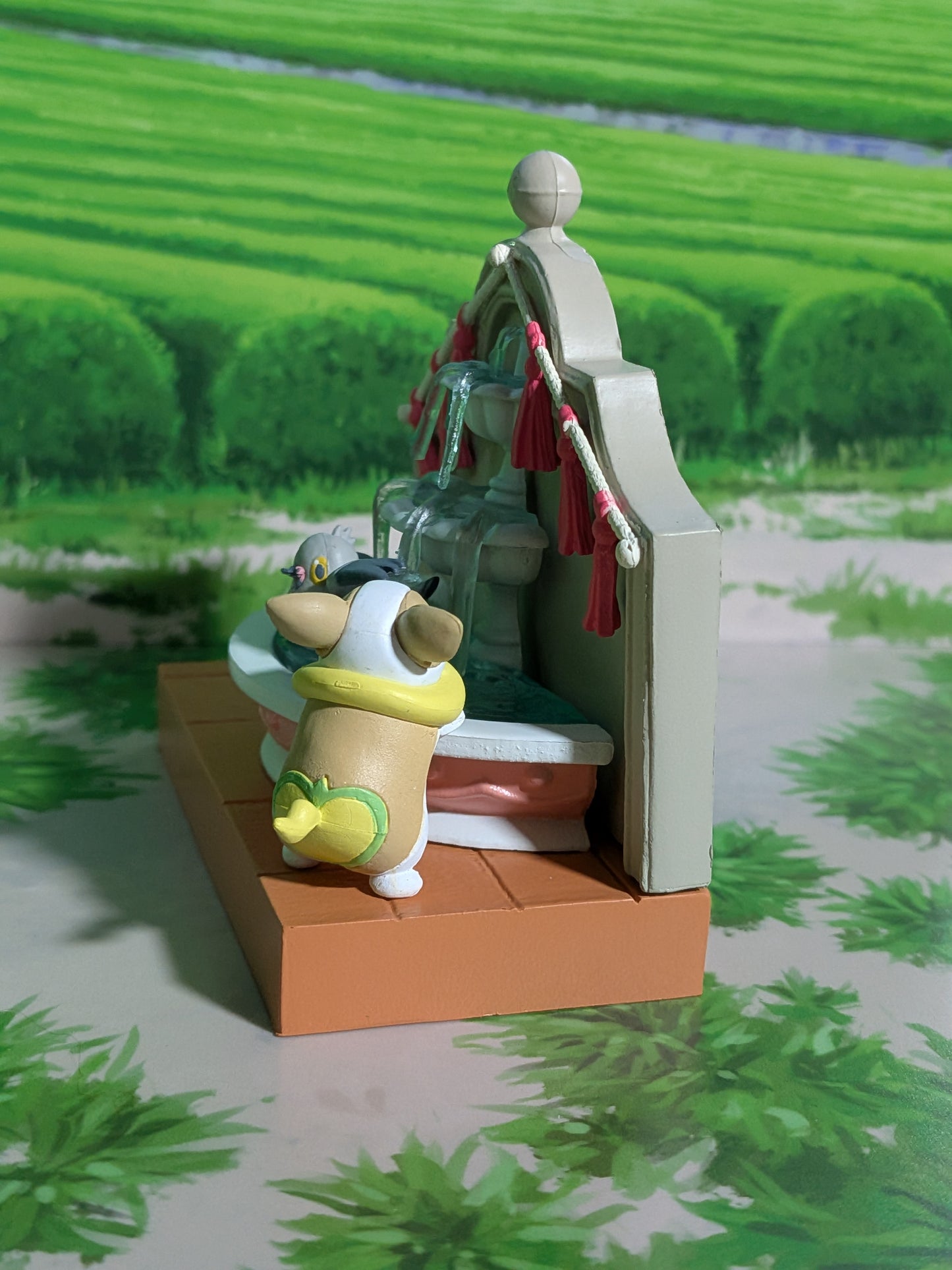Re-Ment Pokémon Town 2 Festival Street Corner - Voltoutou & Poichigeon (~10cm)