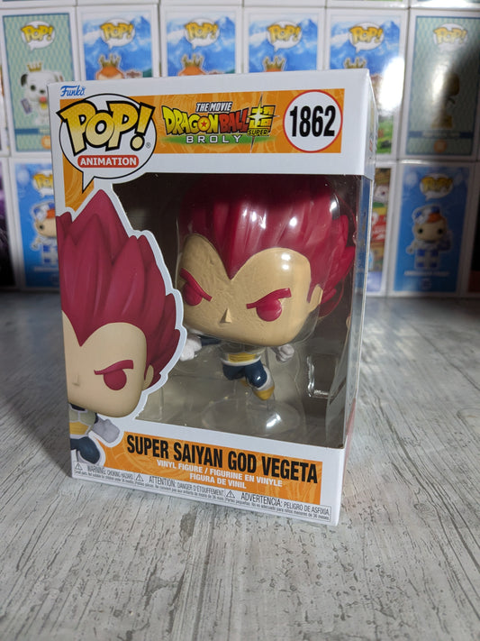 Funko pop 1868 - Super Saiyan God Vegeta