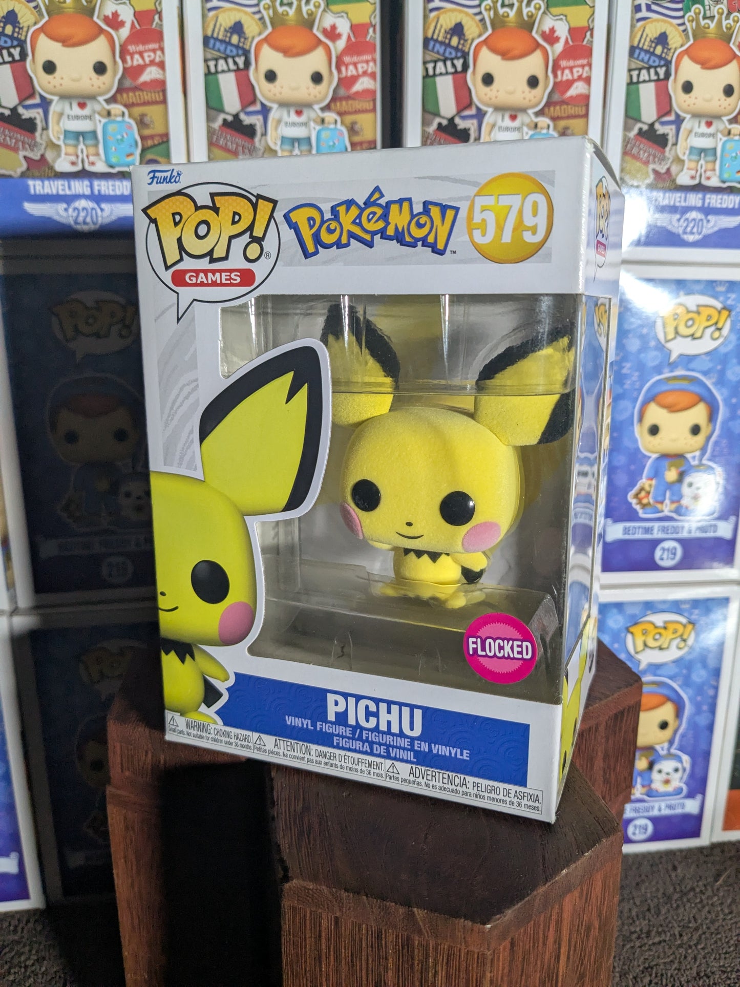 Funko pop 579 : Pichu (Flocked)