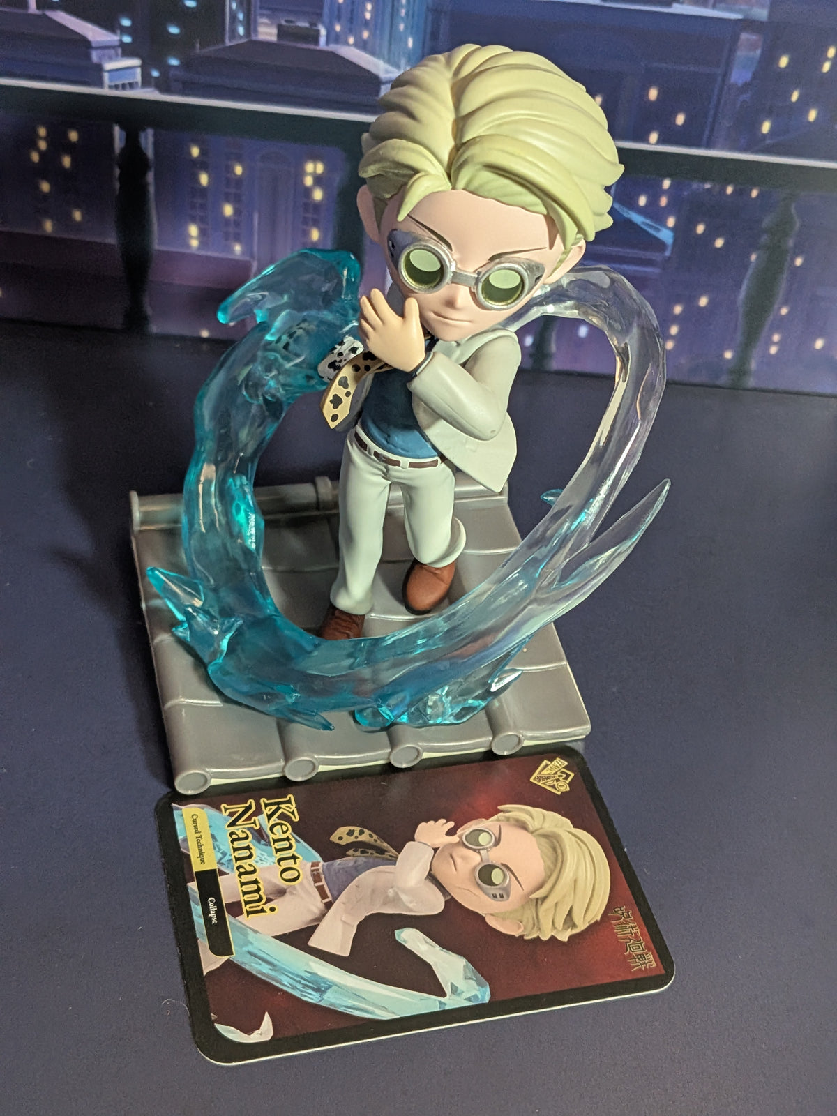 Mighty Jaxx - Jujutsu Kaisen: Kwistal Fwendz - Battle Ready Series - Kento Nanami (~10cm)