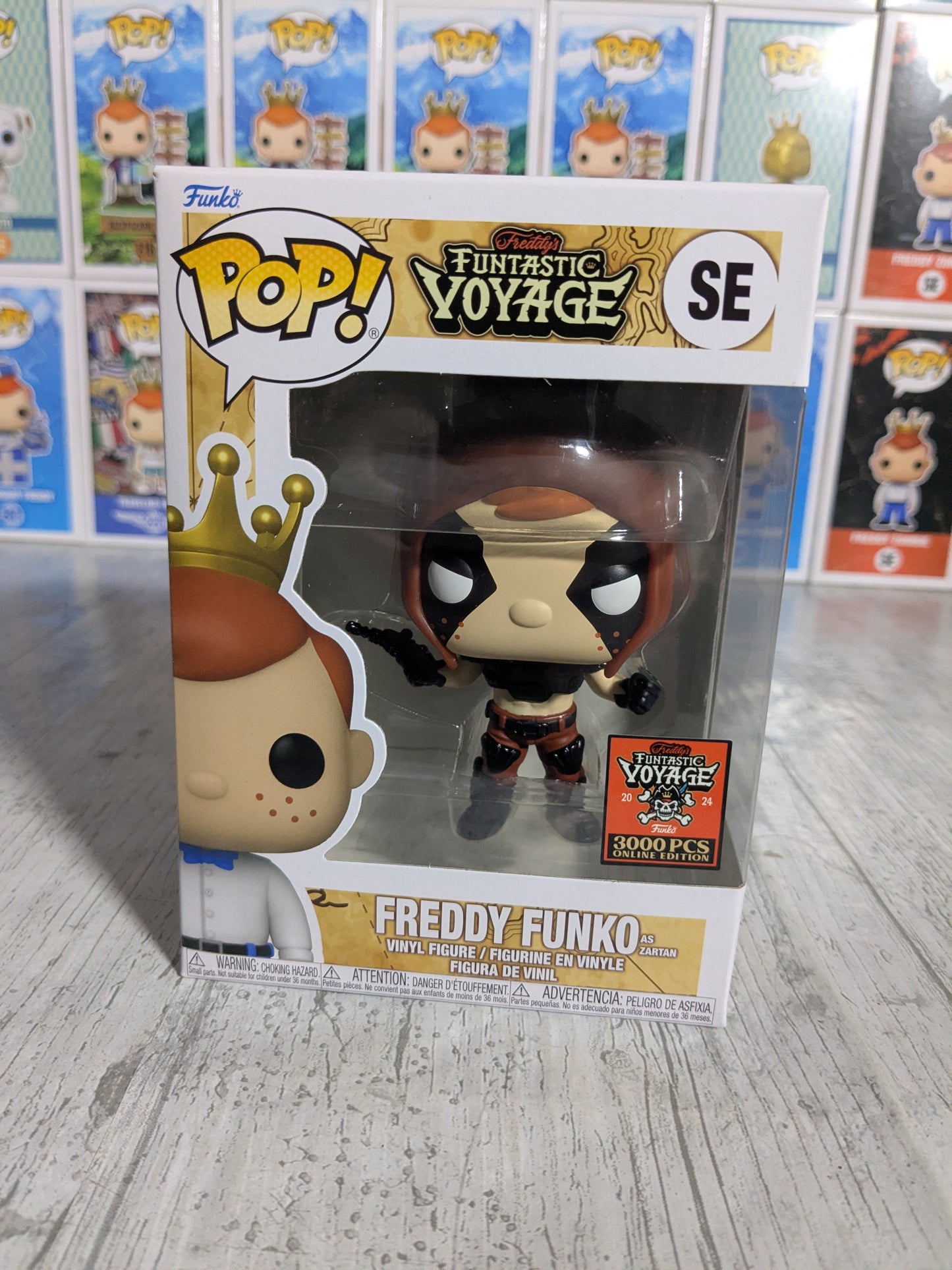 Funko pop SE: Freddy Funko nei panni di Zartan (3000 pezzi)