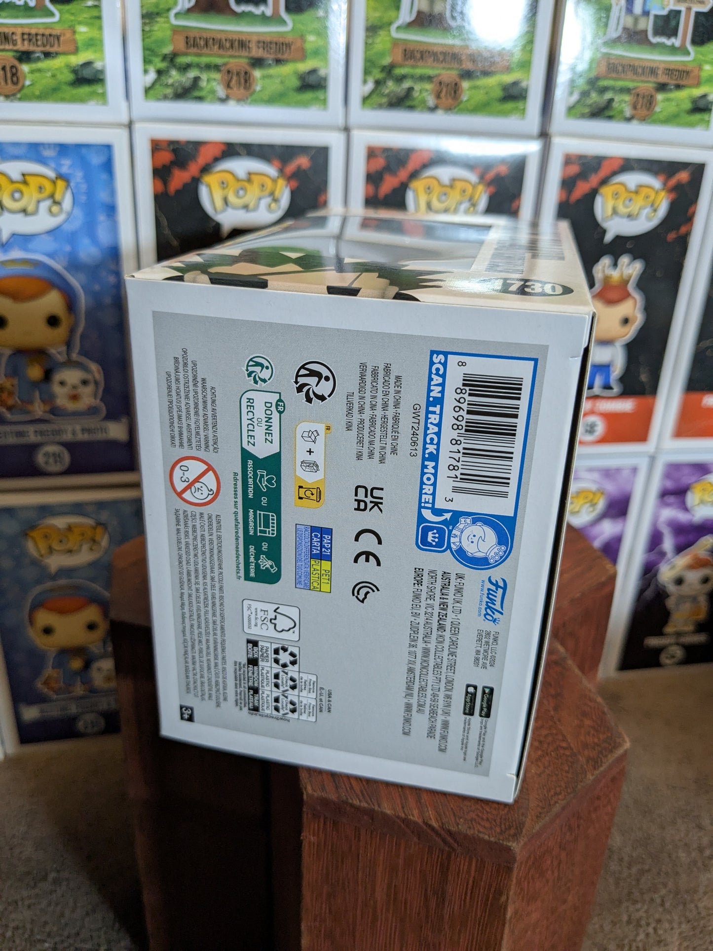 Funko pop 1730 : Kenpachi Zaraki with Yashiru Kusajishi