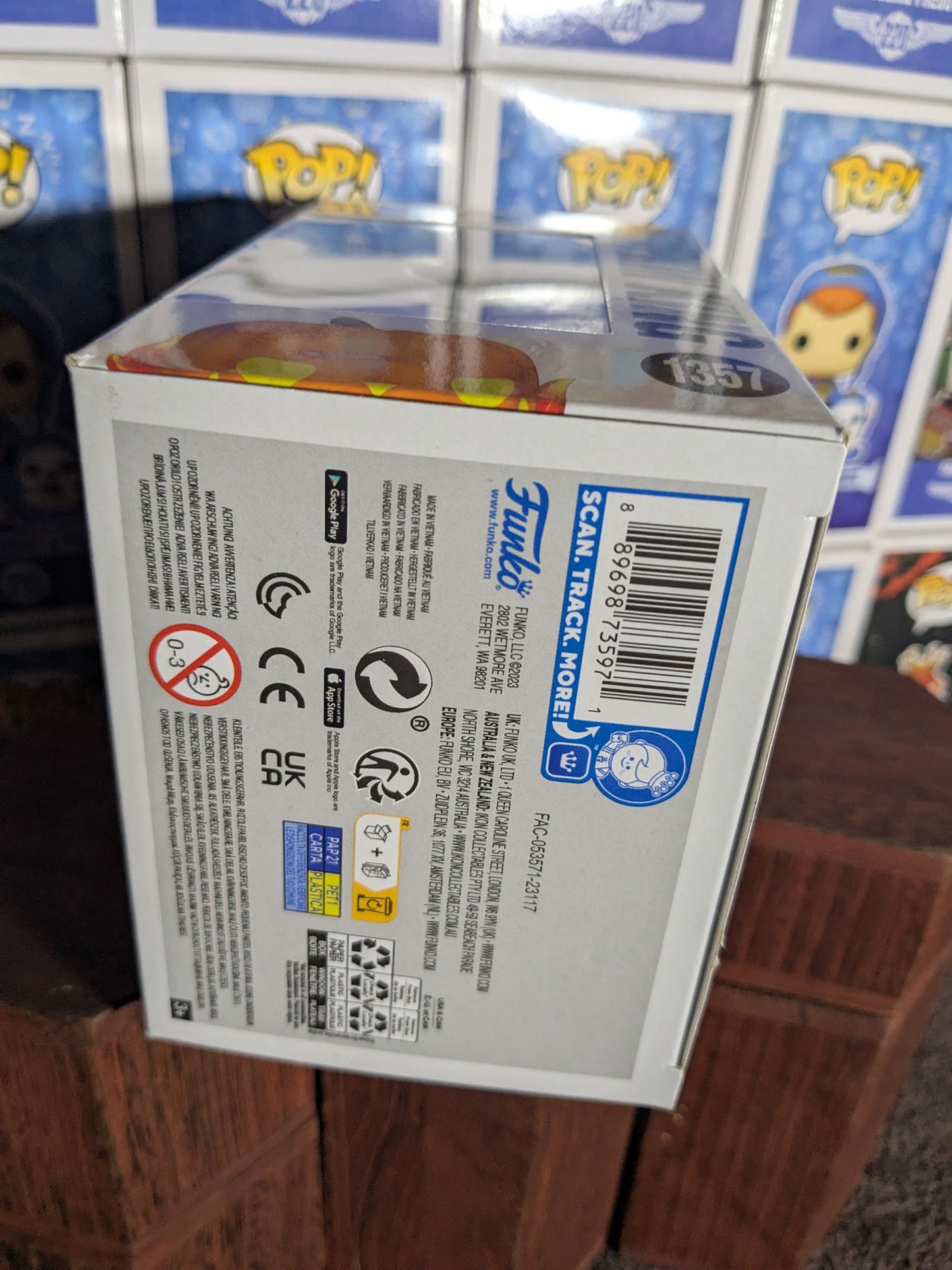 Funko pop 1357 : Pumpkin King (Scented) - CapyToys