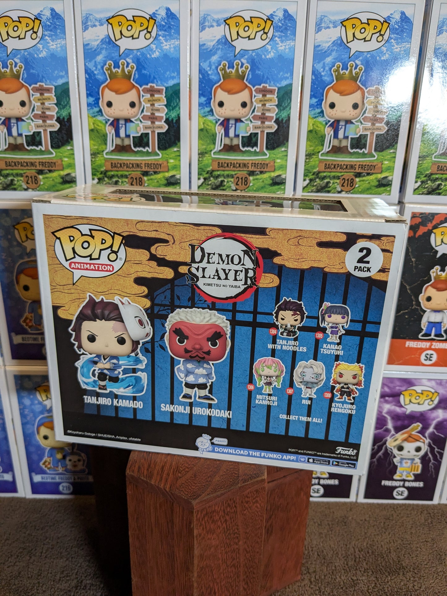 Funko pop : Tanjiro Kamado & Sakonji Urokodaki (SC2023)