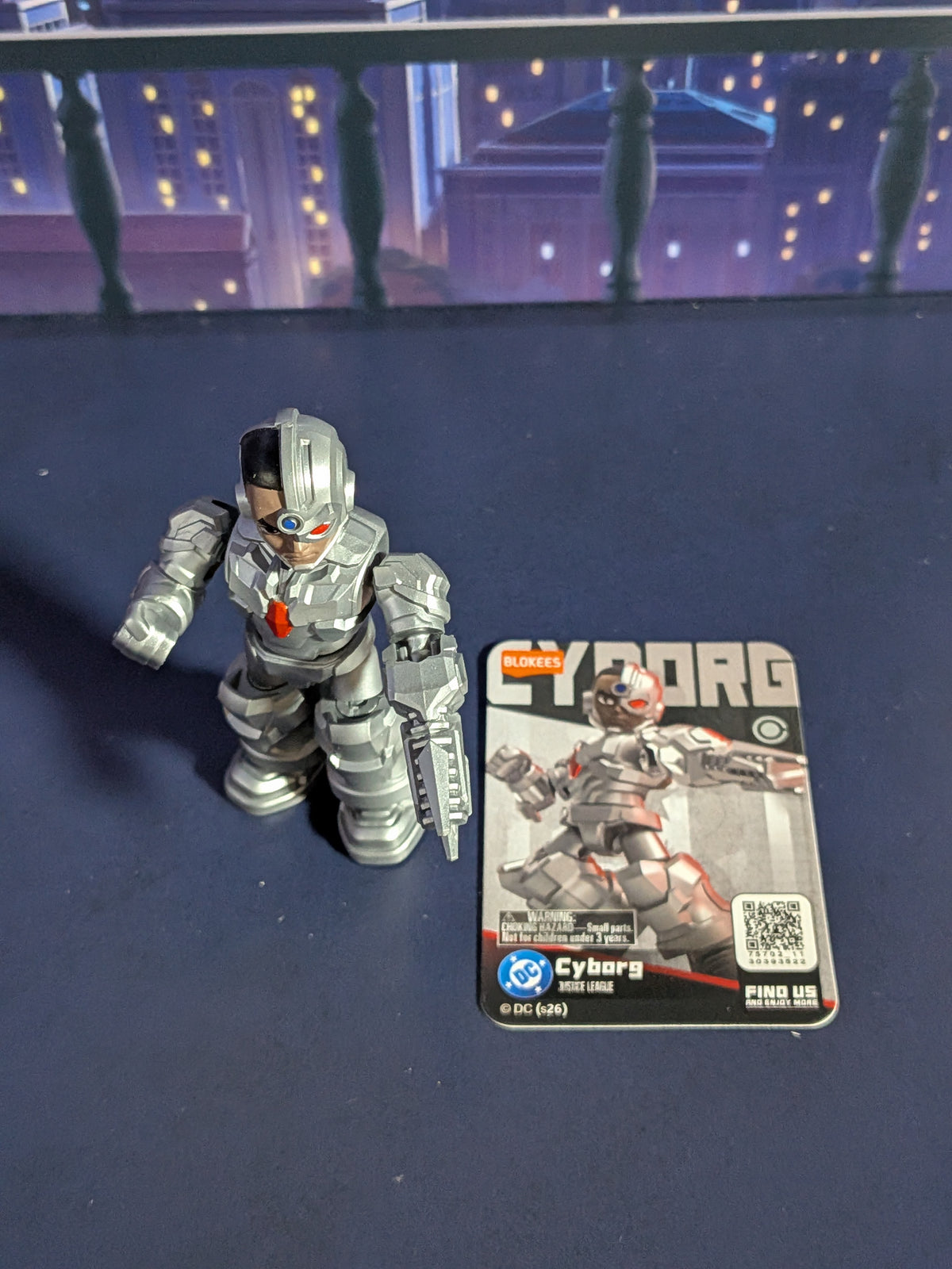 Blokees - DC Hero: Justice League Defender Version 02 - Cyborg (~4-6cm)