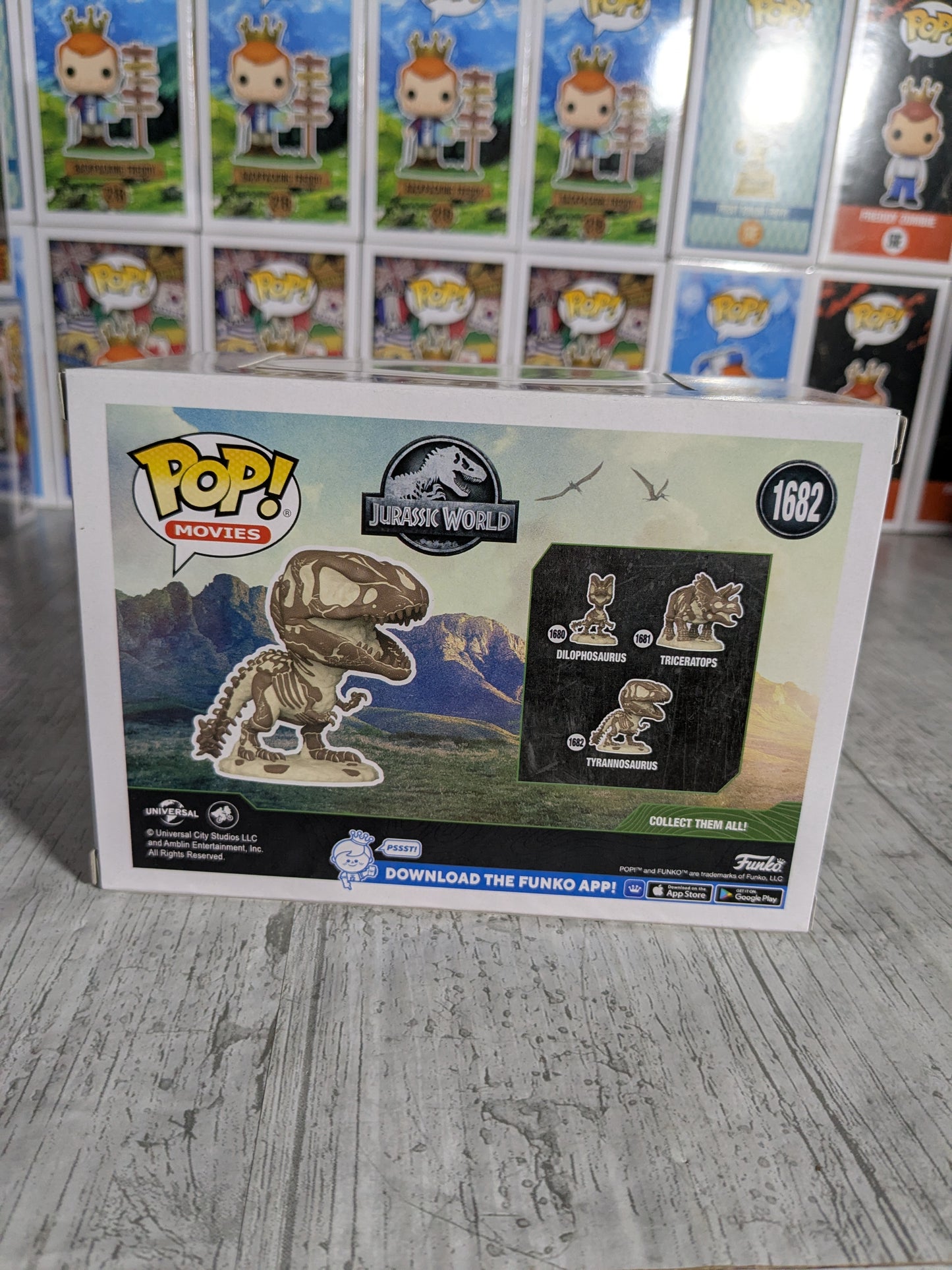 Funko pop 1682 : Tyrannosaurus (Fossil)