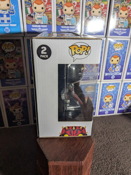 Funko pop : Darth Maul vs Ahsoka Tano (GameStop/Damaged Box) - CapyToys