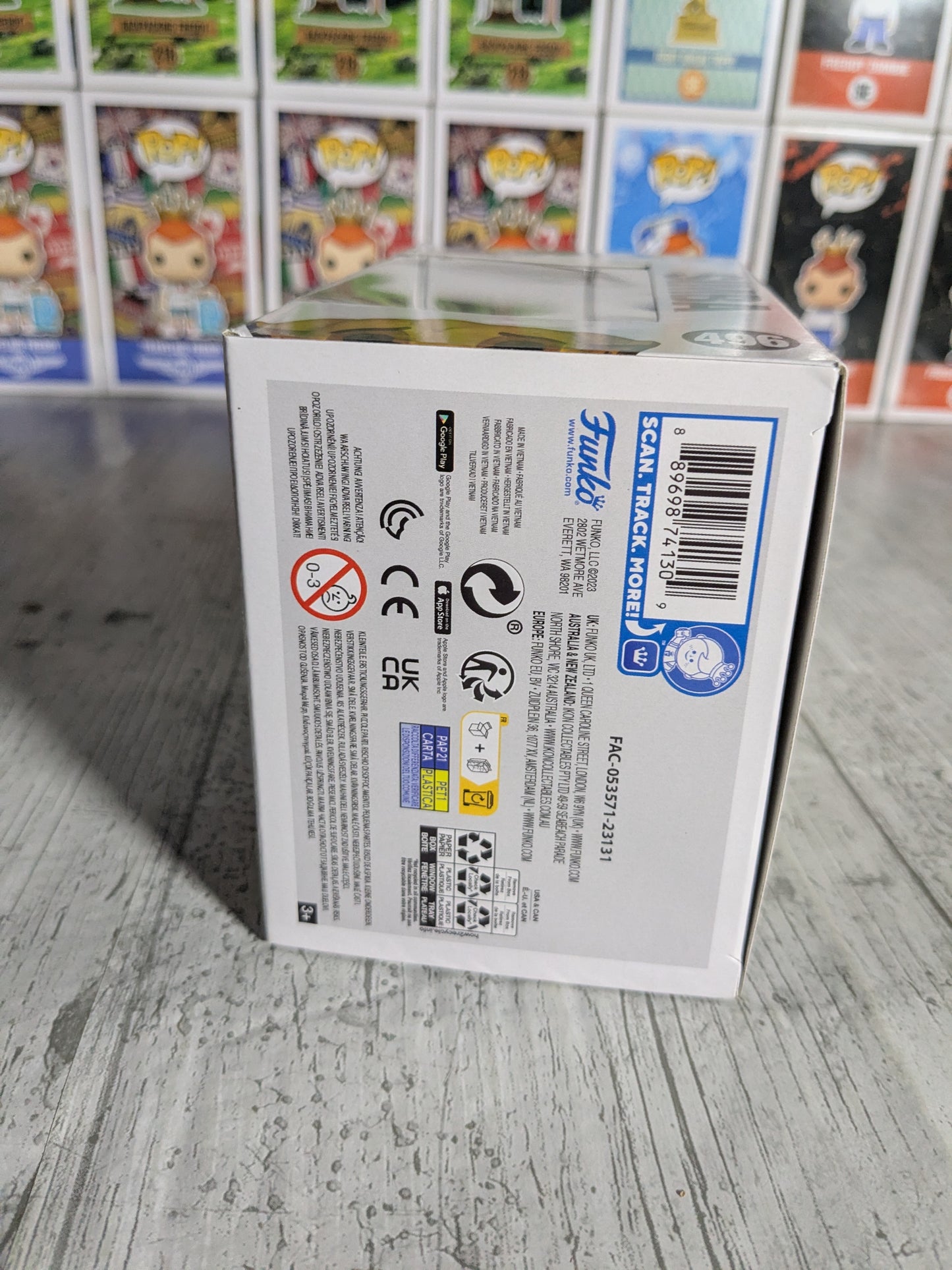 Funko pop 496 : Simba (Flocked/HQE)