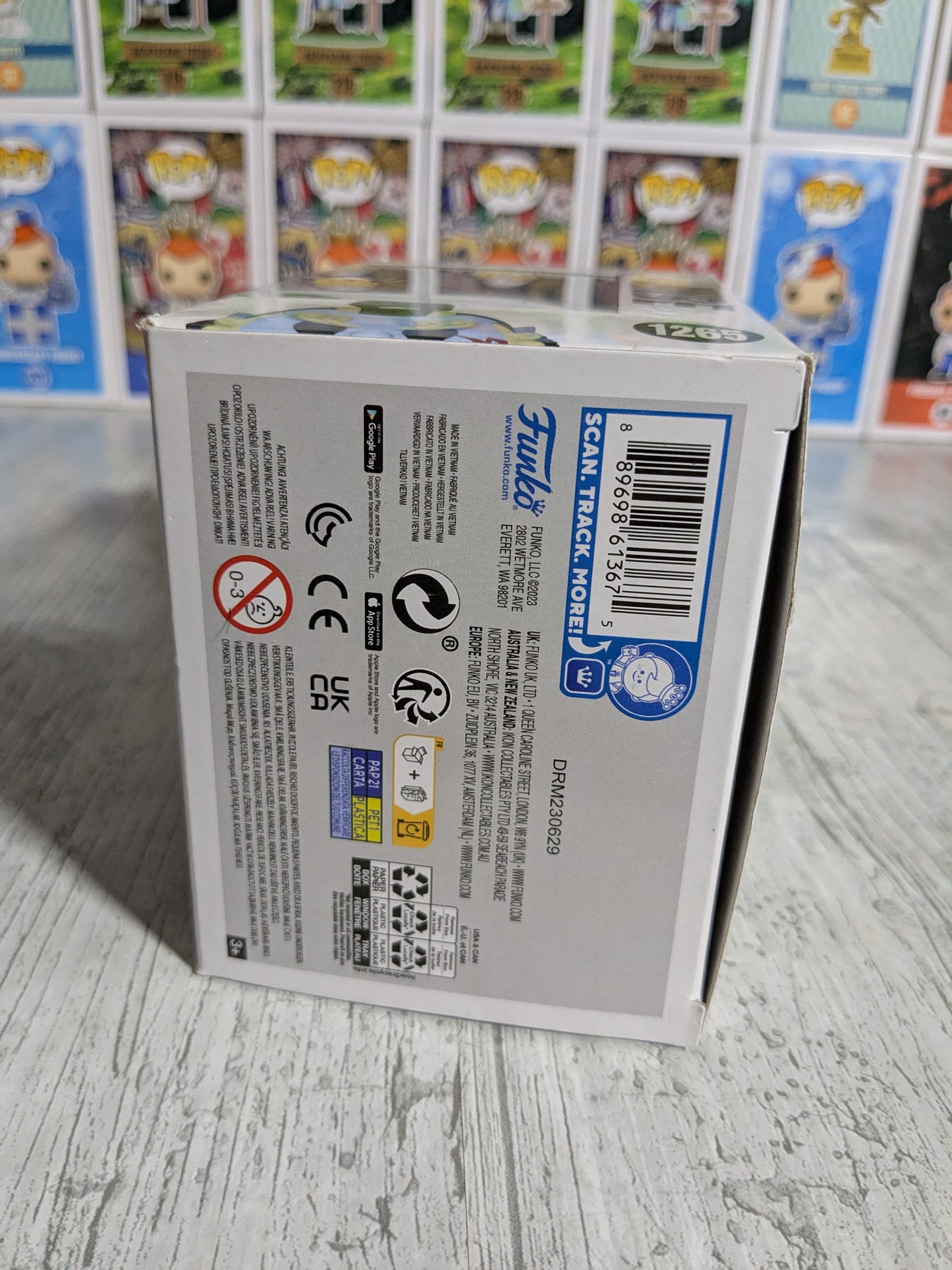 Funko pop 1265 : Jinbe (Damaged Plastic / Opened)