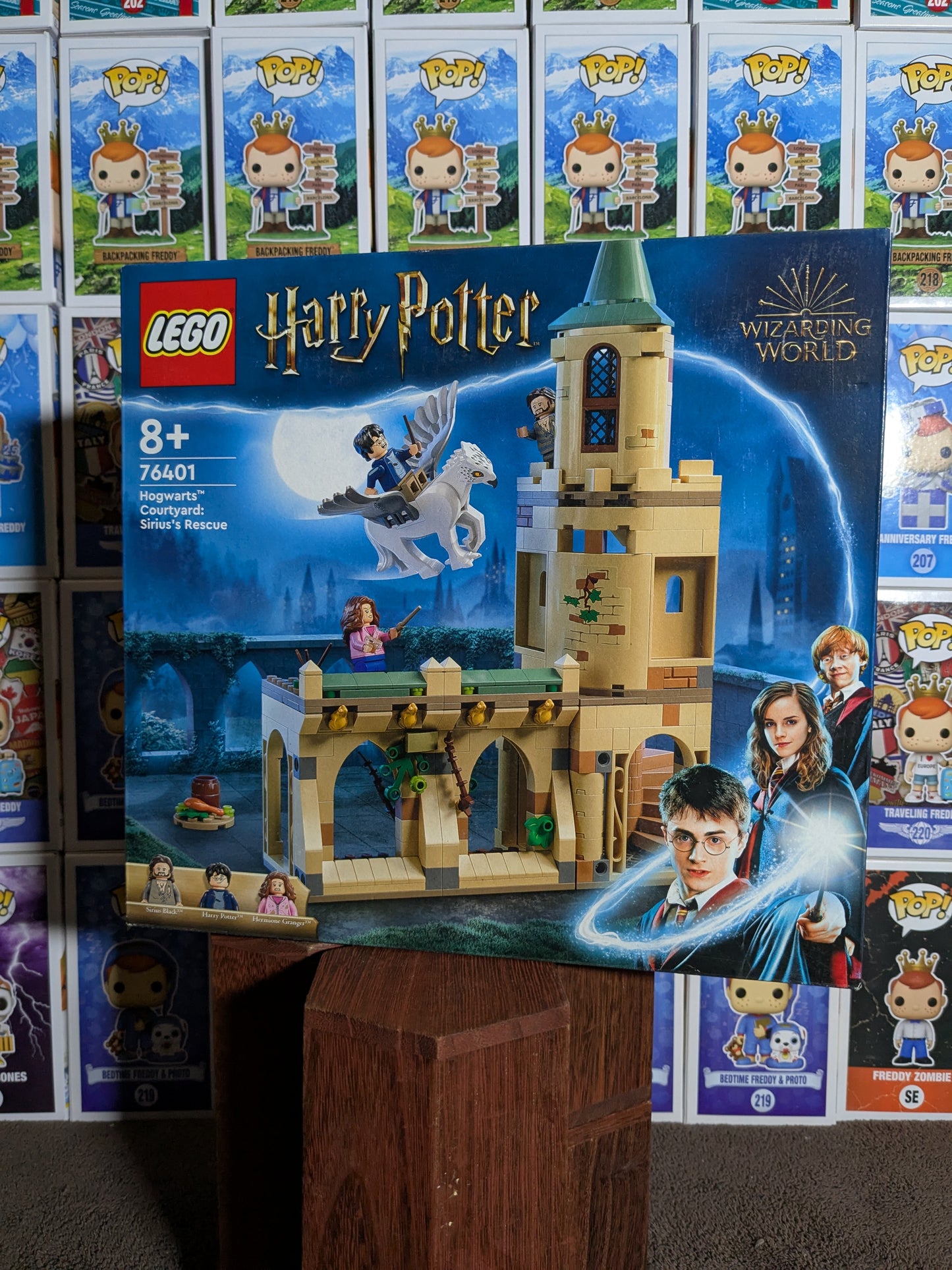 Lego 76401: Cortile di Hogwarts: Il salvataggio di Sirius (scatola danneggiata)