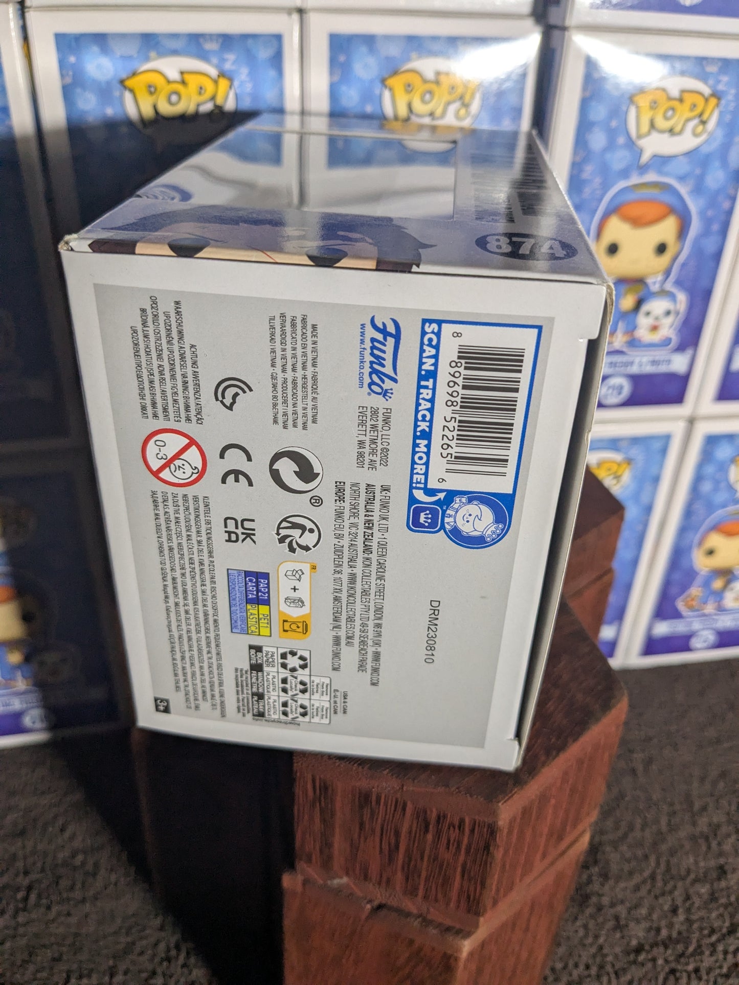 Funko Pop 874: Tanjiro Kamado Hinokami Kagura Dance (Chase)