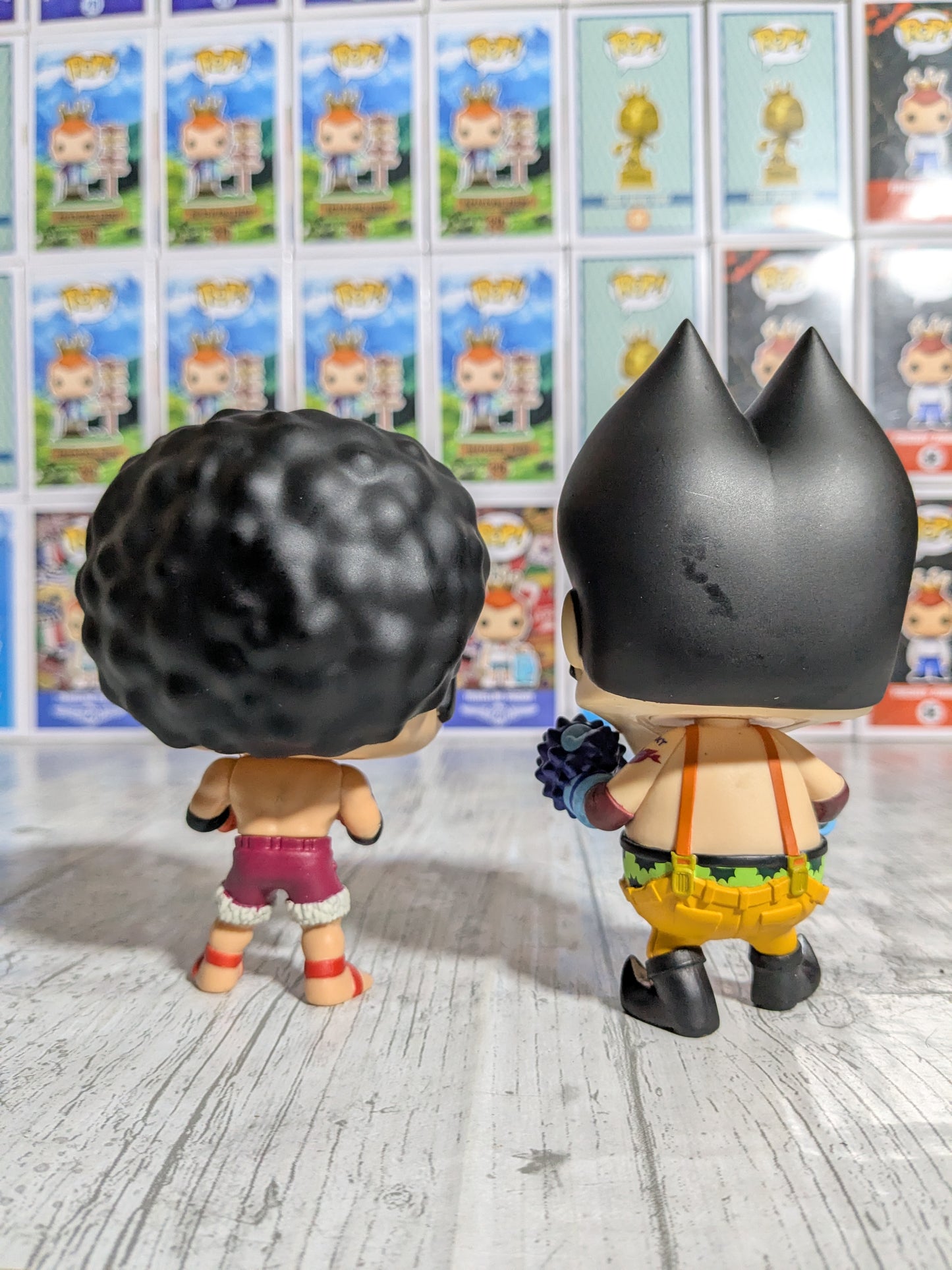 Funko pop : Luffy & Foxy (Opened/Damaged Plastic)