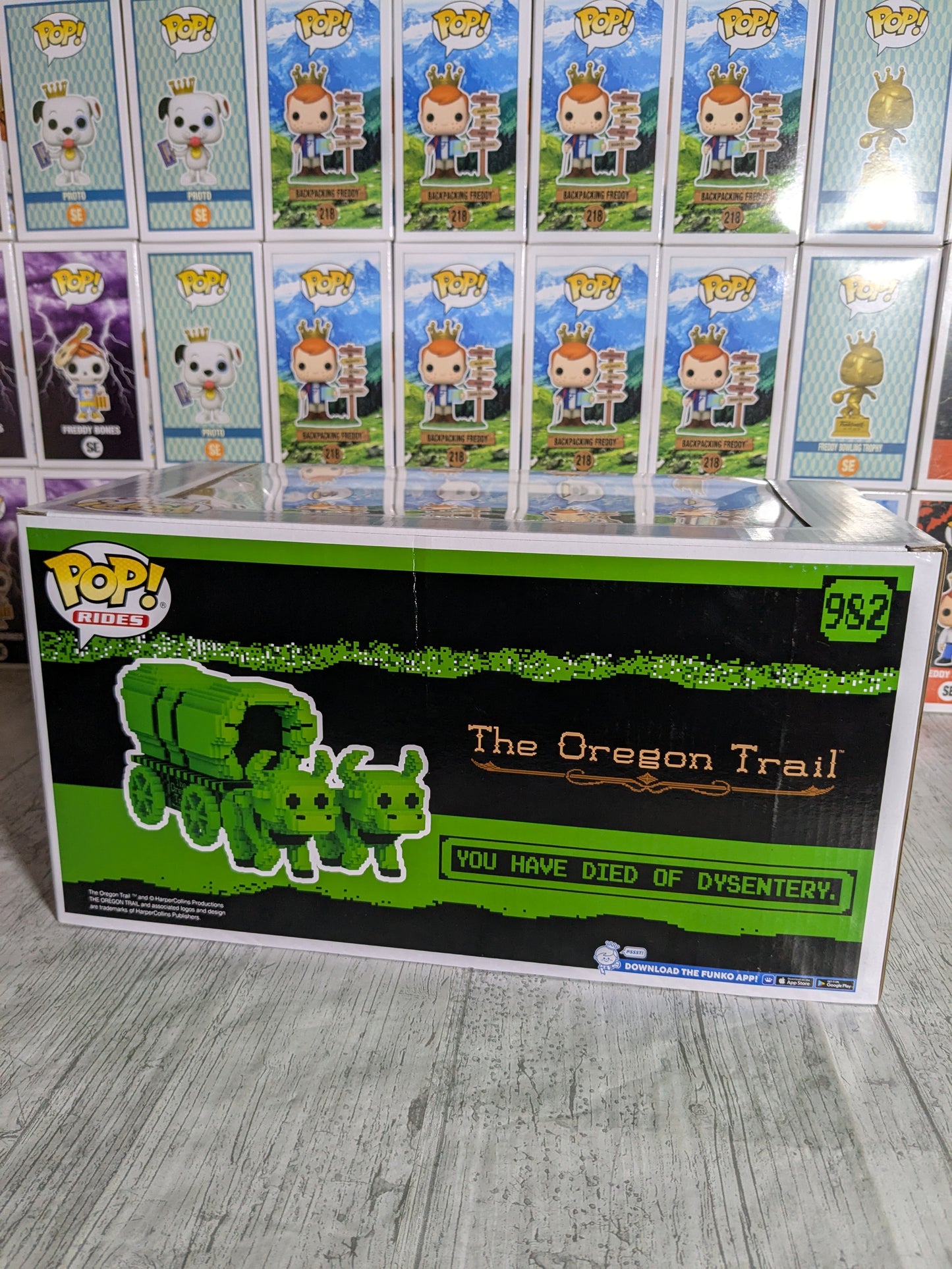Funko pop 982 : Oxen and wagon
