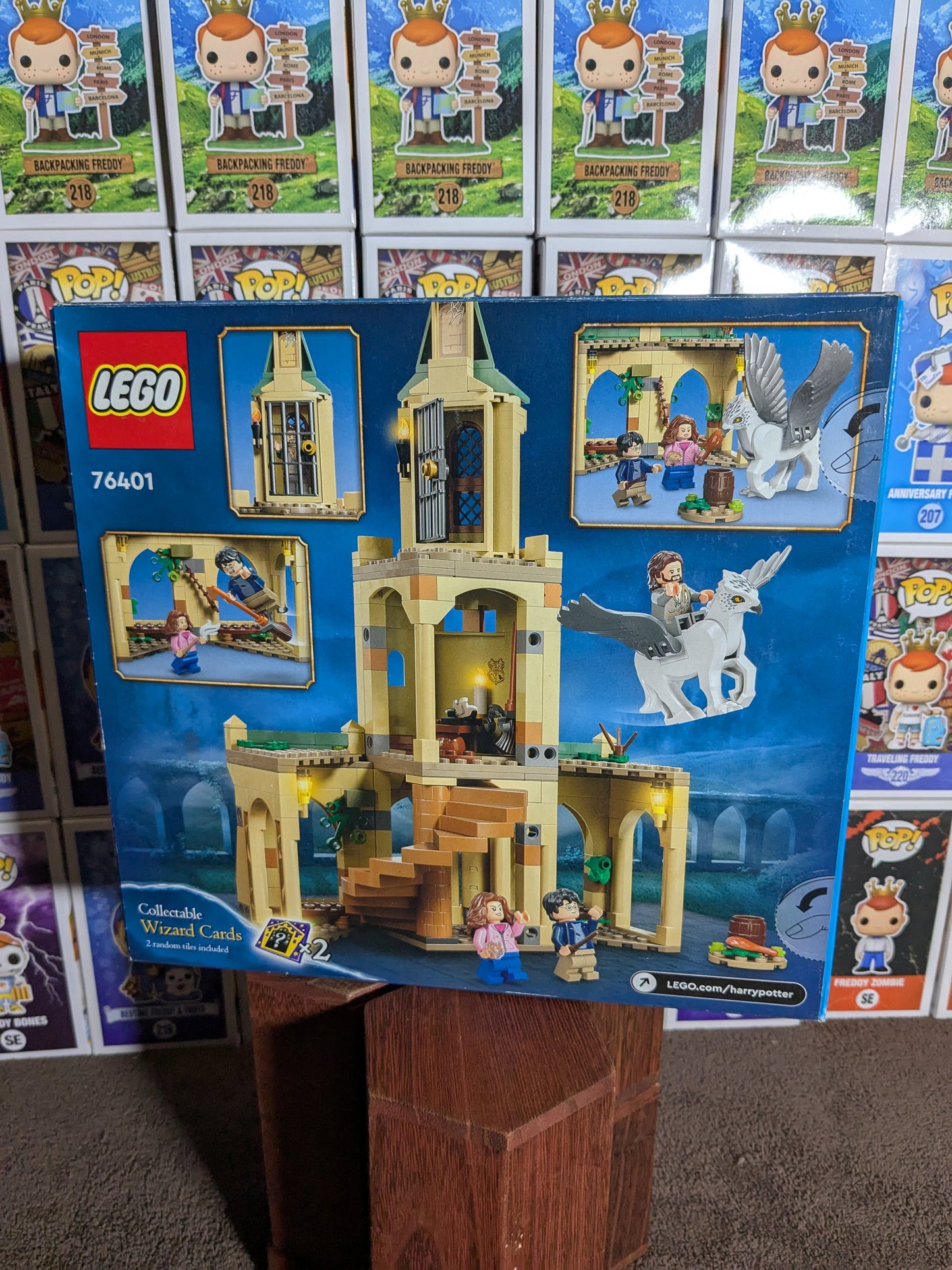 Lego 76401: Cortile di Hogwarts: Il salvataggio di Sirius (scatola danneggiata)