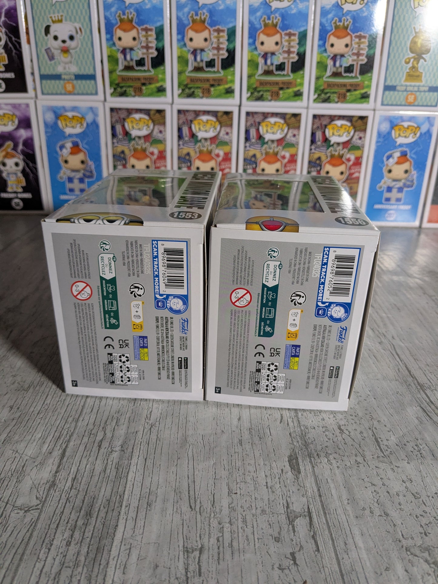 Funko pop Despicable Me 4 - Mega Minion Dave & Mega Minion Mel (Bundle)