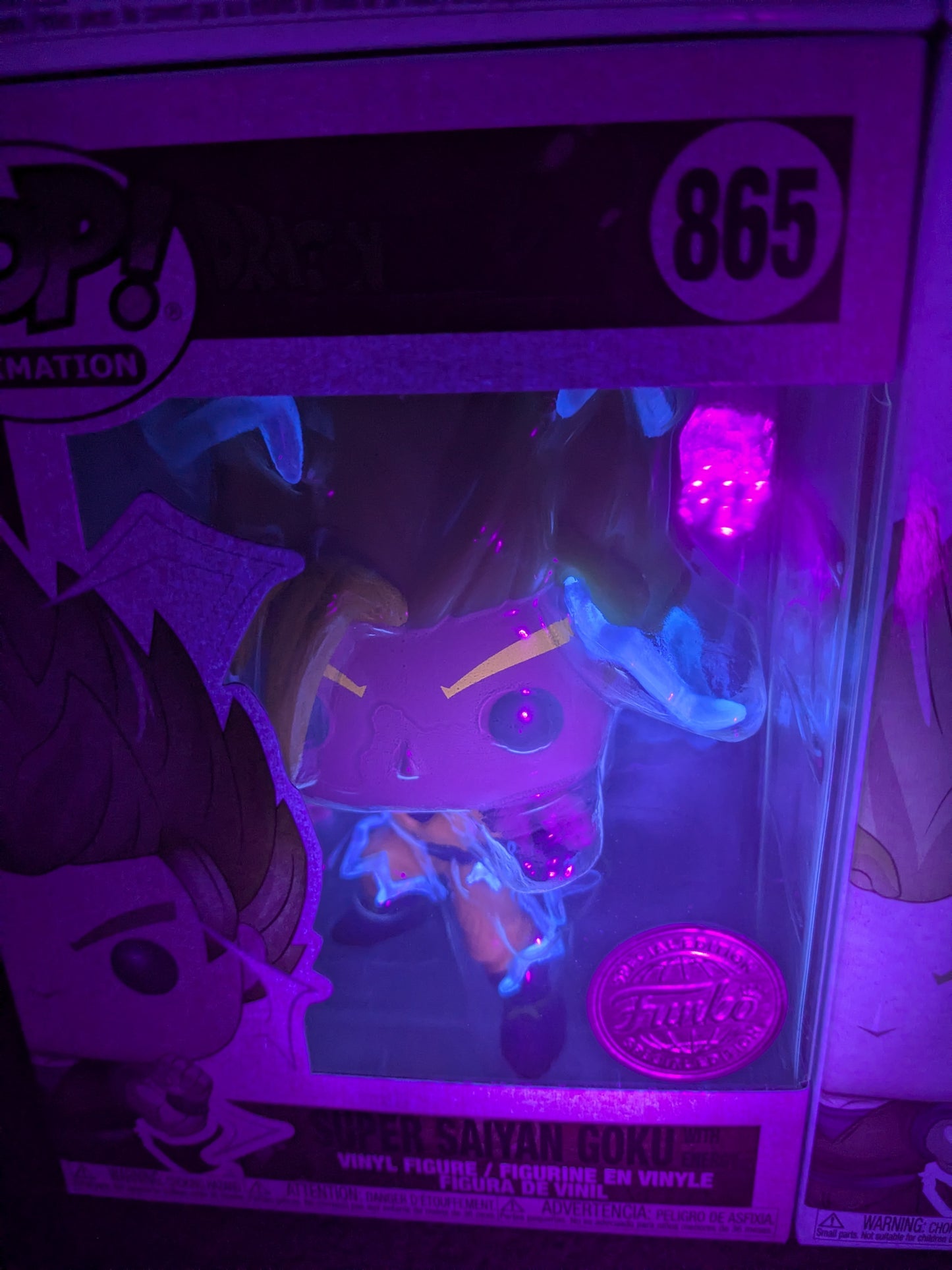 Funko pop 865 : Super Saiyan Goku with Energy
