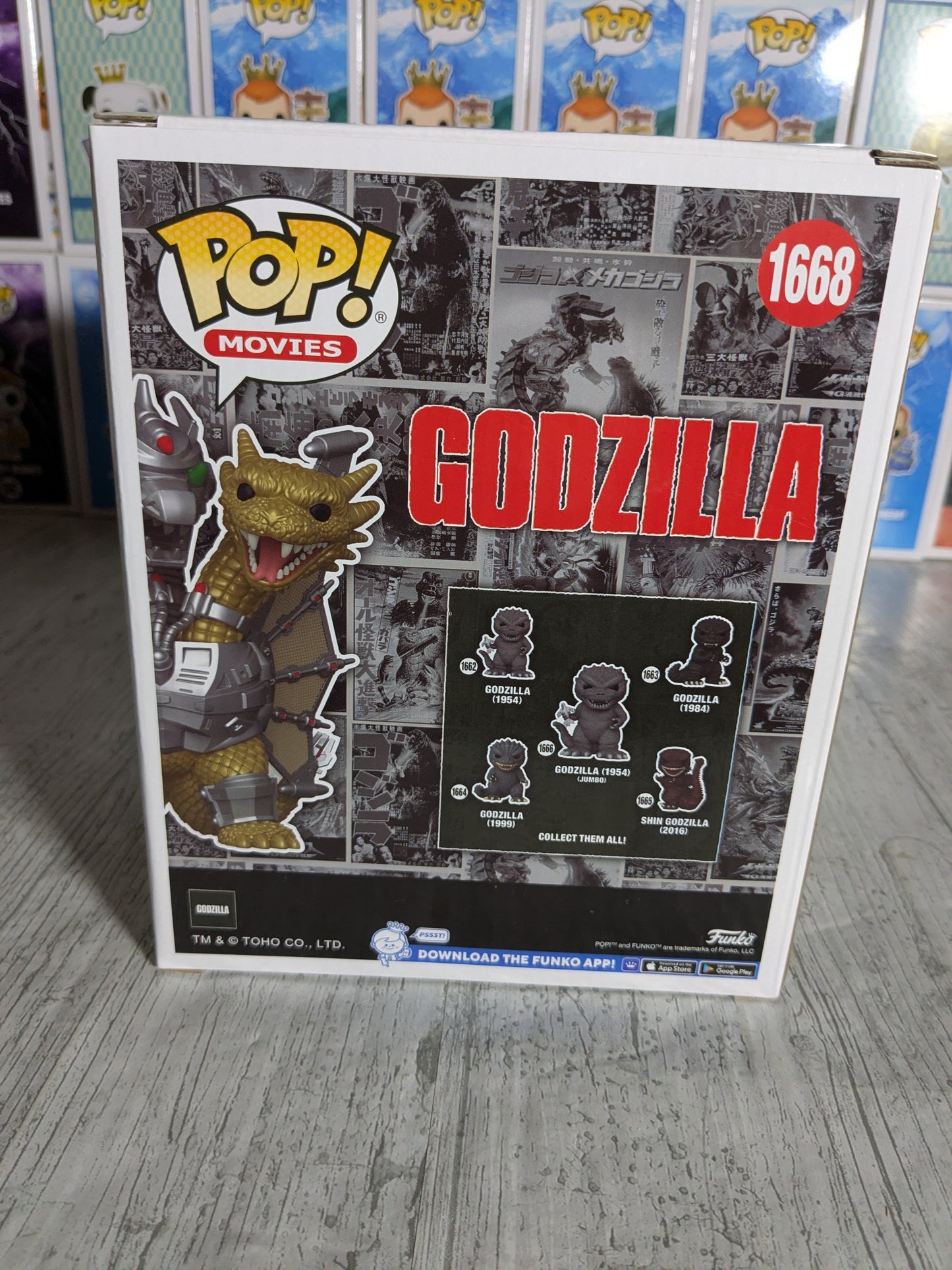 Funko pop 1668 : Mecha-King Ghidorah