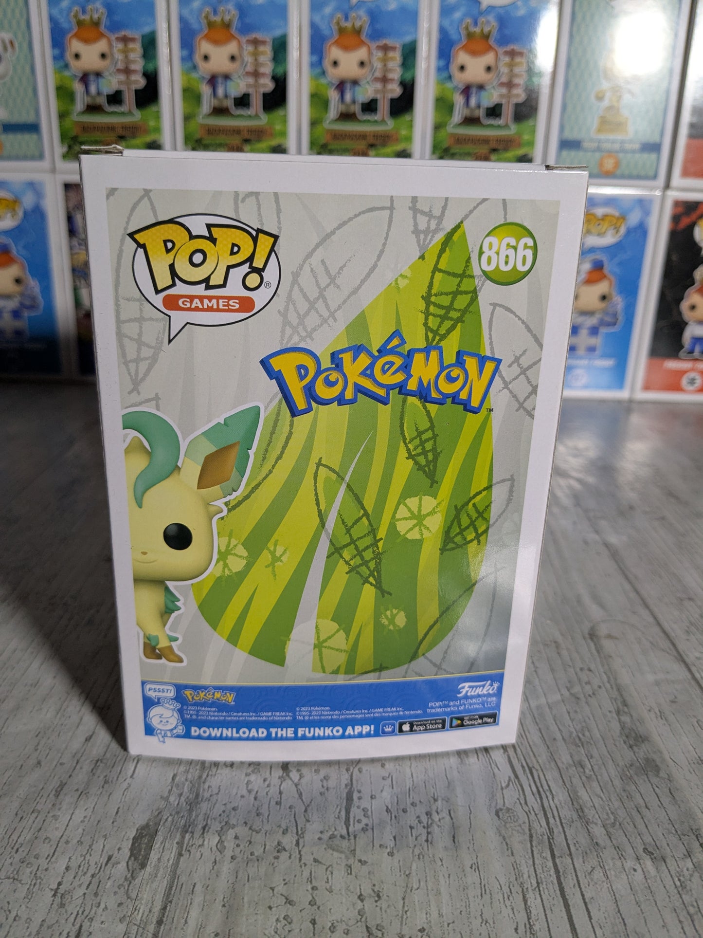 Funko pop 866 : Leafeon / Phyllali / Folipurba