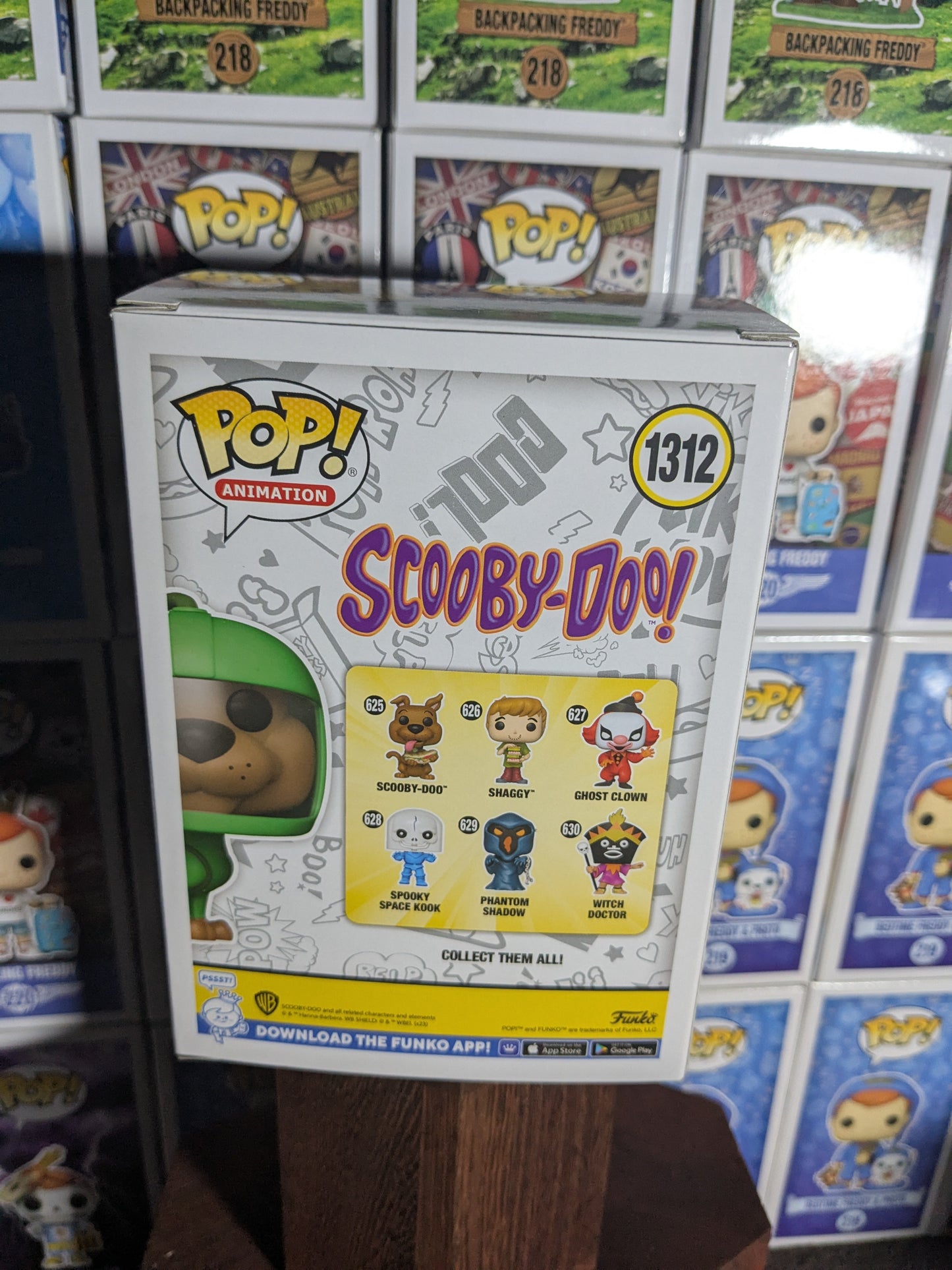Funko pop 1312 : Scooby-Doo in Scuba Suit (SC2023) - CapyToys