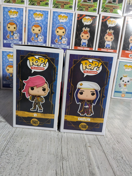 Funko pop Arcane - Vi & Caitlyn (Bundle)