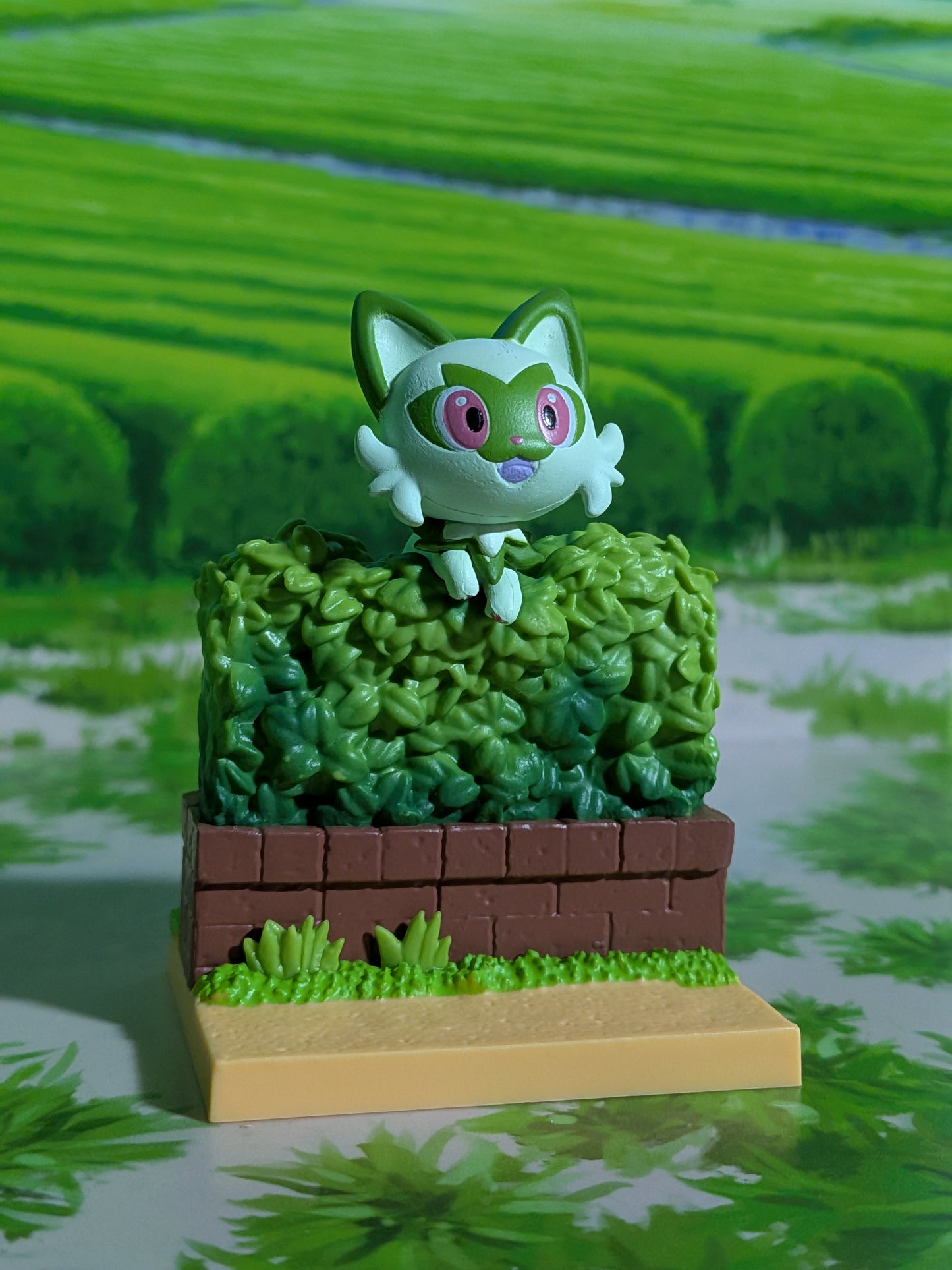 Re-Ment Pokémon - Poussacha | Sprigatito | Nyahoja - Welcome Home Collection