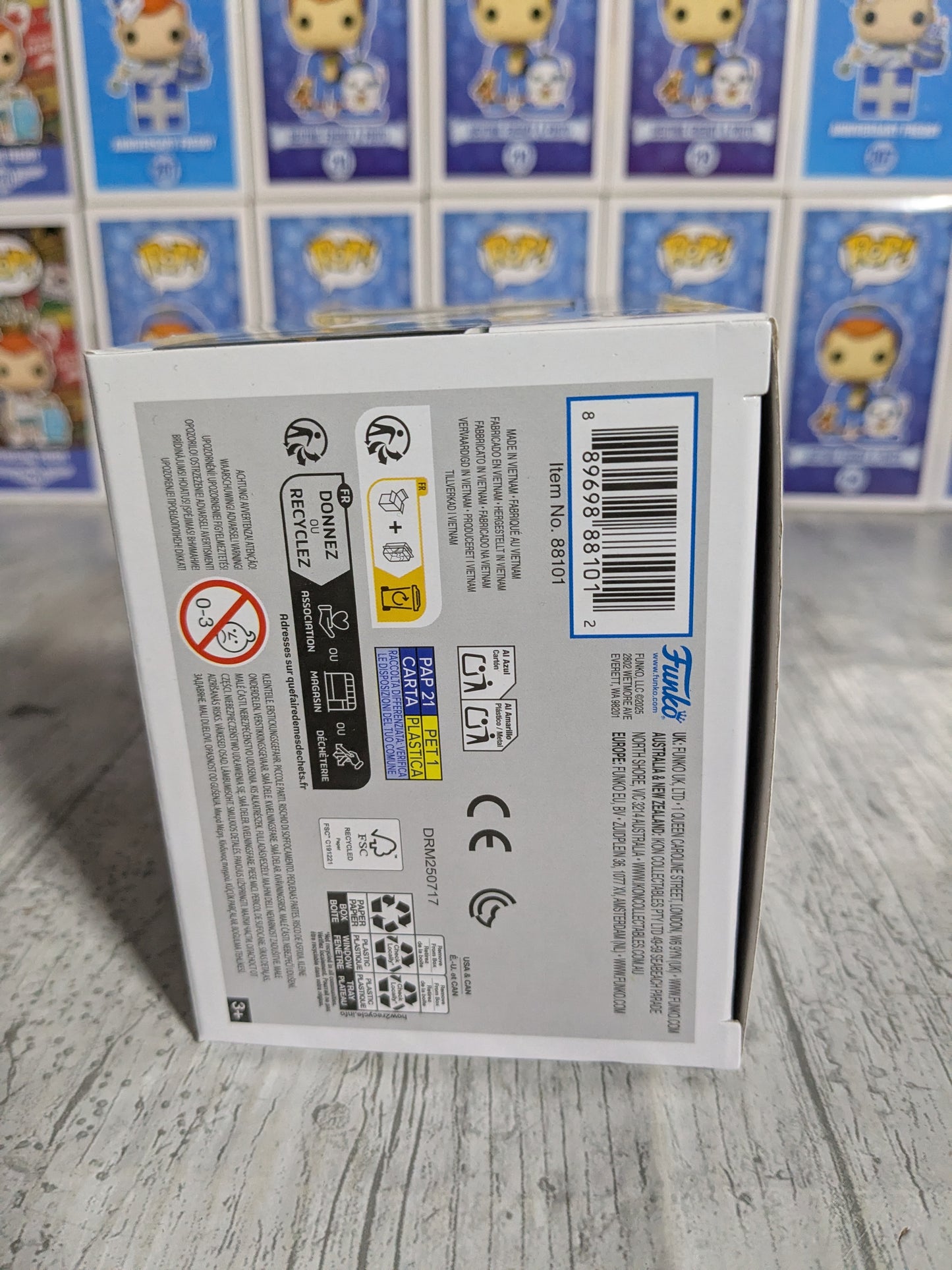 Funko pop Power Rangers Mighty Morphin #1750 - Green / White Ranger (9500PCS)