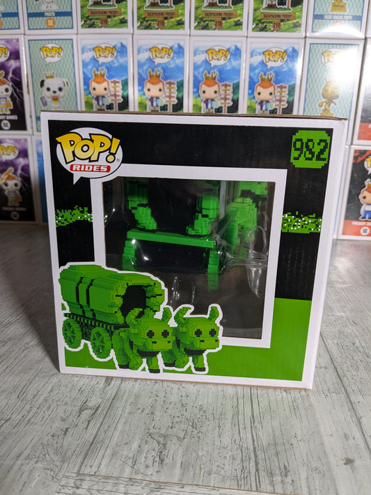 Funko pop 982 : Oxen and wagon