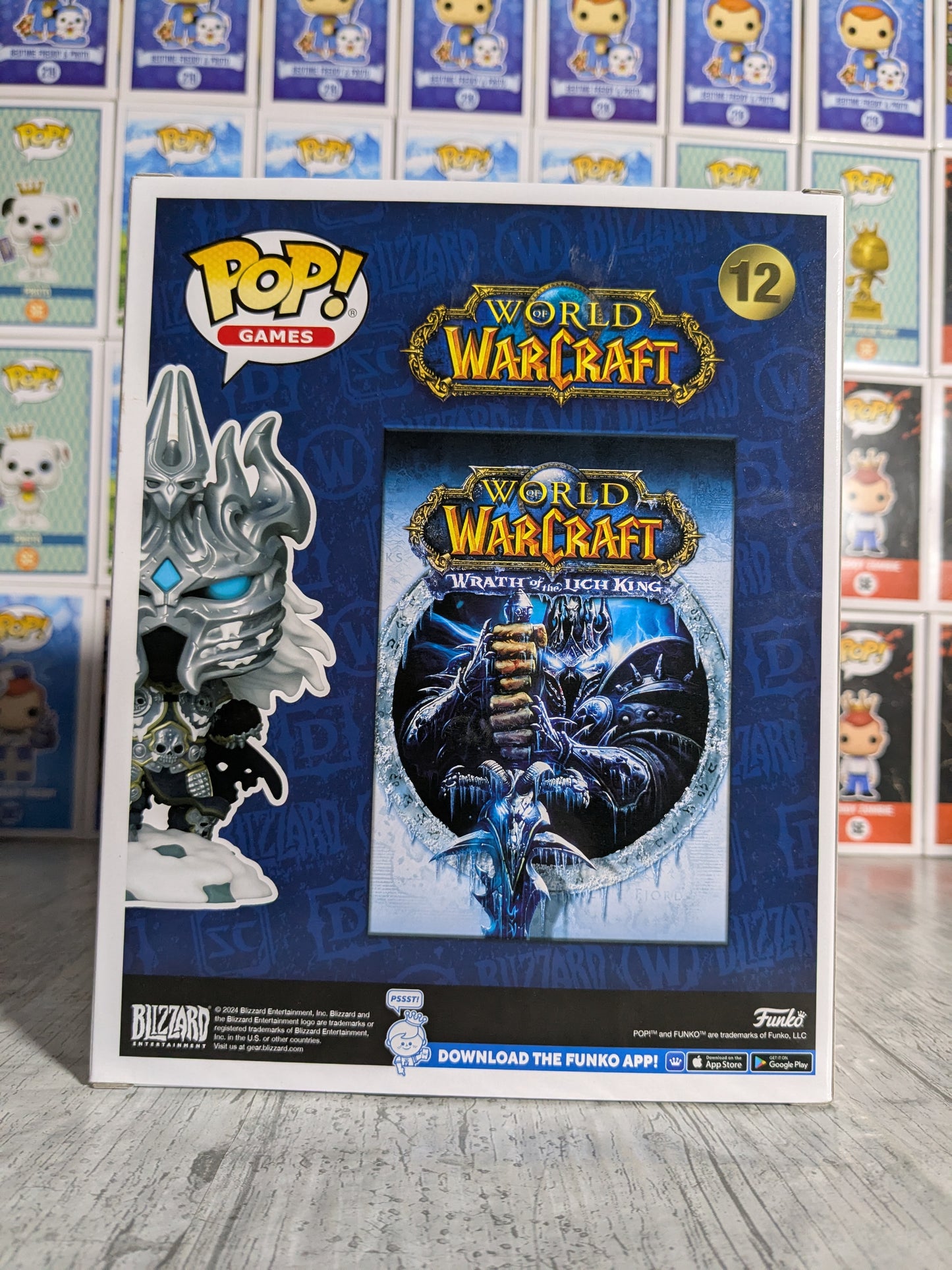 Funko pop 12 - The Lich King (Glow/GE)