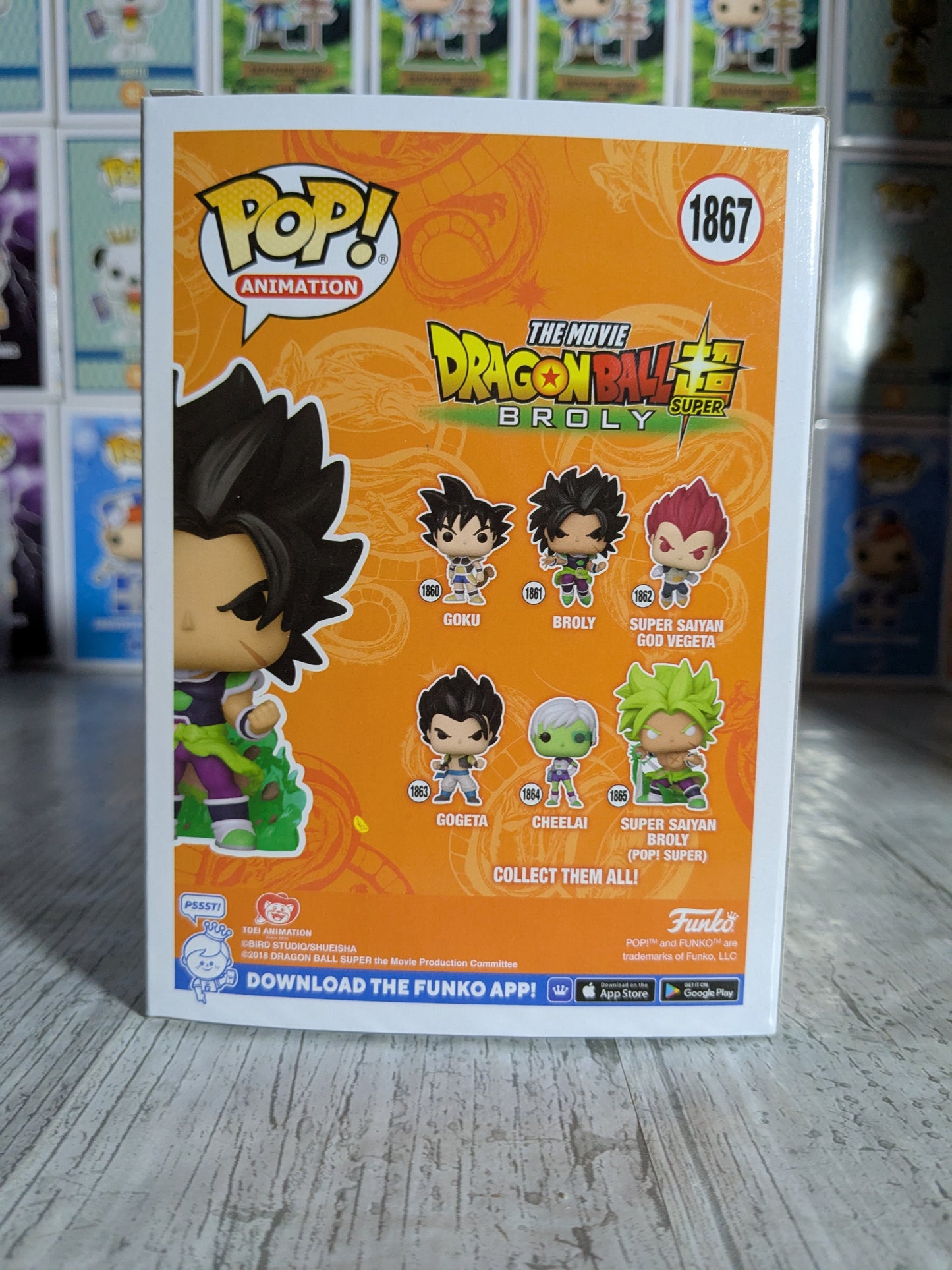 Funko pop 1867 : Broly