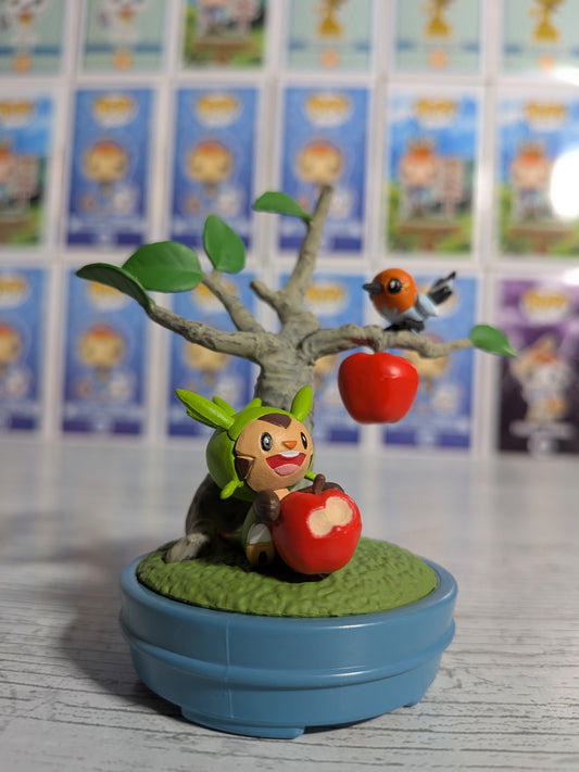 Re-Ment Pokémon - Marisson / Chespin & Passerouge / Fletchling - Pocket Bonsai 2