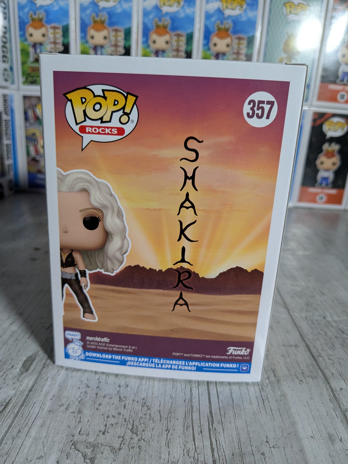 Funko pop 357 : Shakira (Whenever, Wherever)