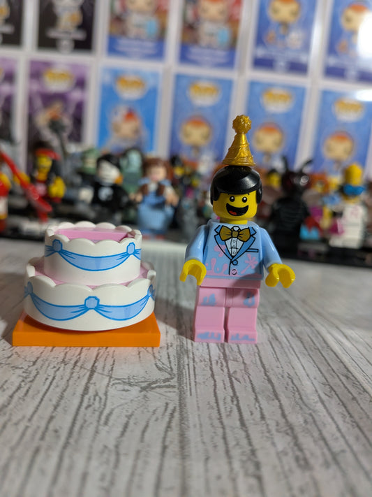 LEGO Minifigures - Birthday Cake Suit Guy