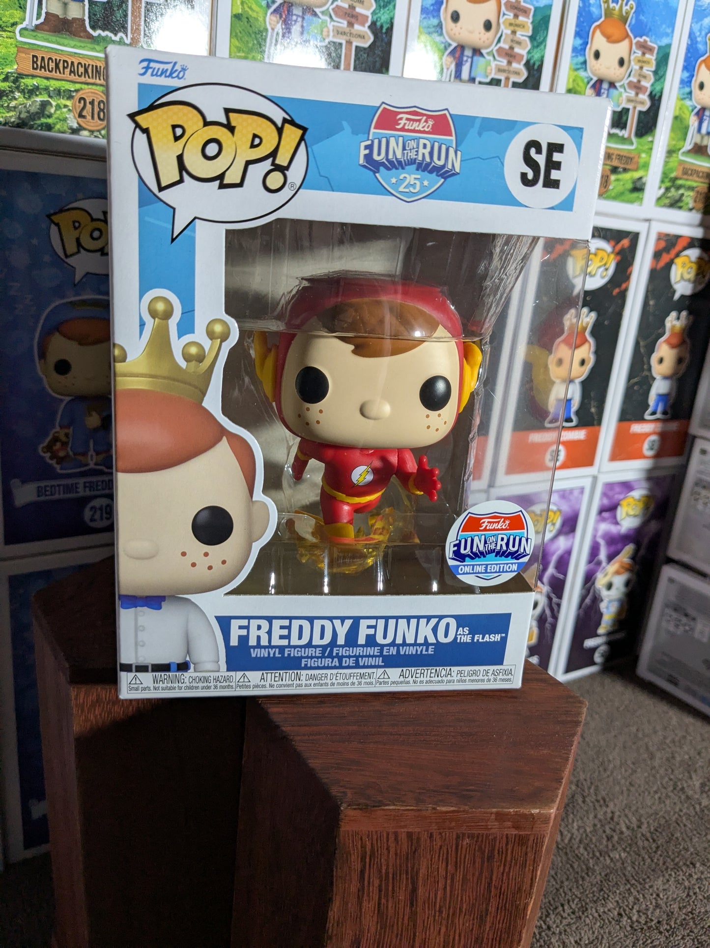 Funko pop SE : Freddy Funko as The Flash Bundle