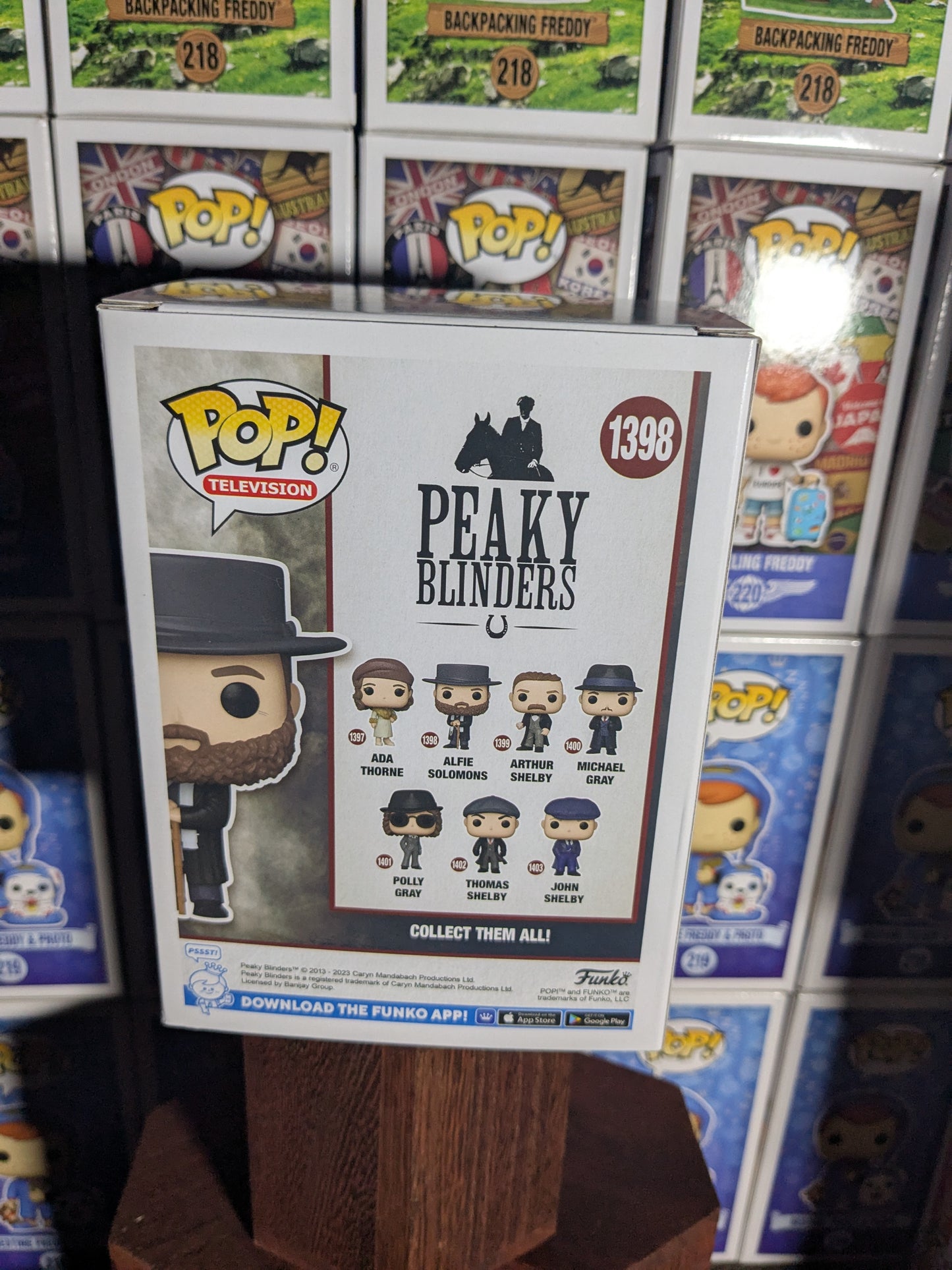 Funko pop 1398 : Alfie Solomons - CapyToys