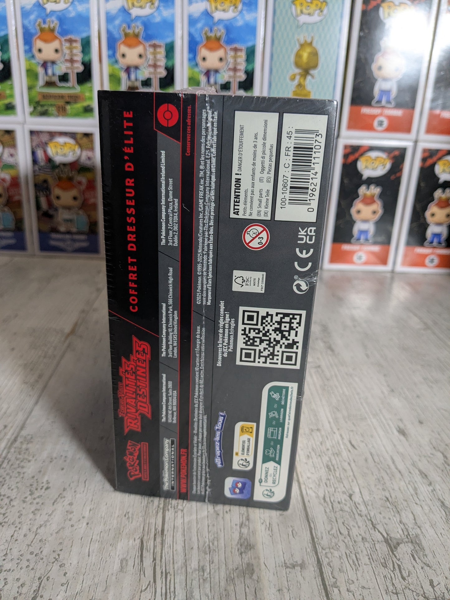 Pokémon - ETB Rivalités Destinées GIOVANNI EV10 (FR) | 9 Boosters