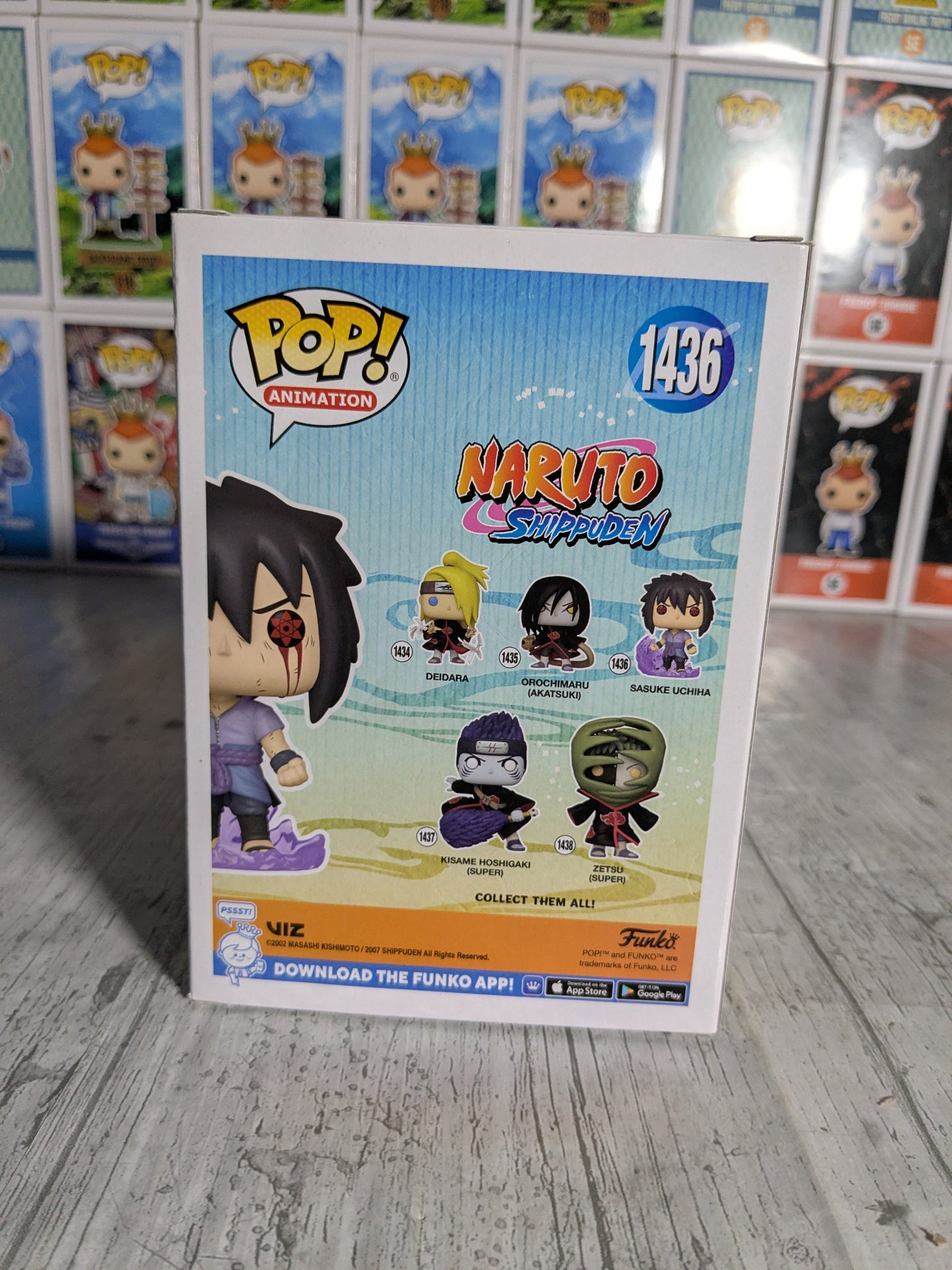Funko pop 1436 : Sasuke Uchiha (Glow)