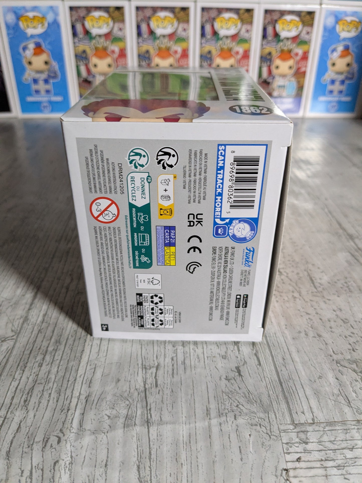 Funko pop 1868 - Super Saiyan God Vegeta (Opened/Damaged Box)