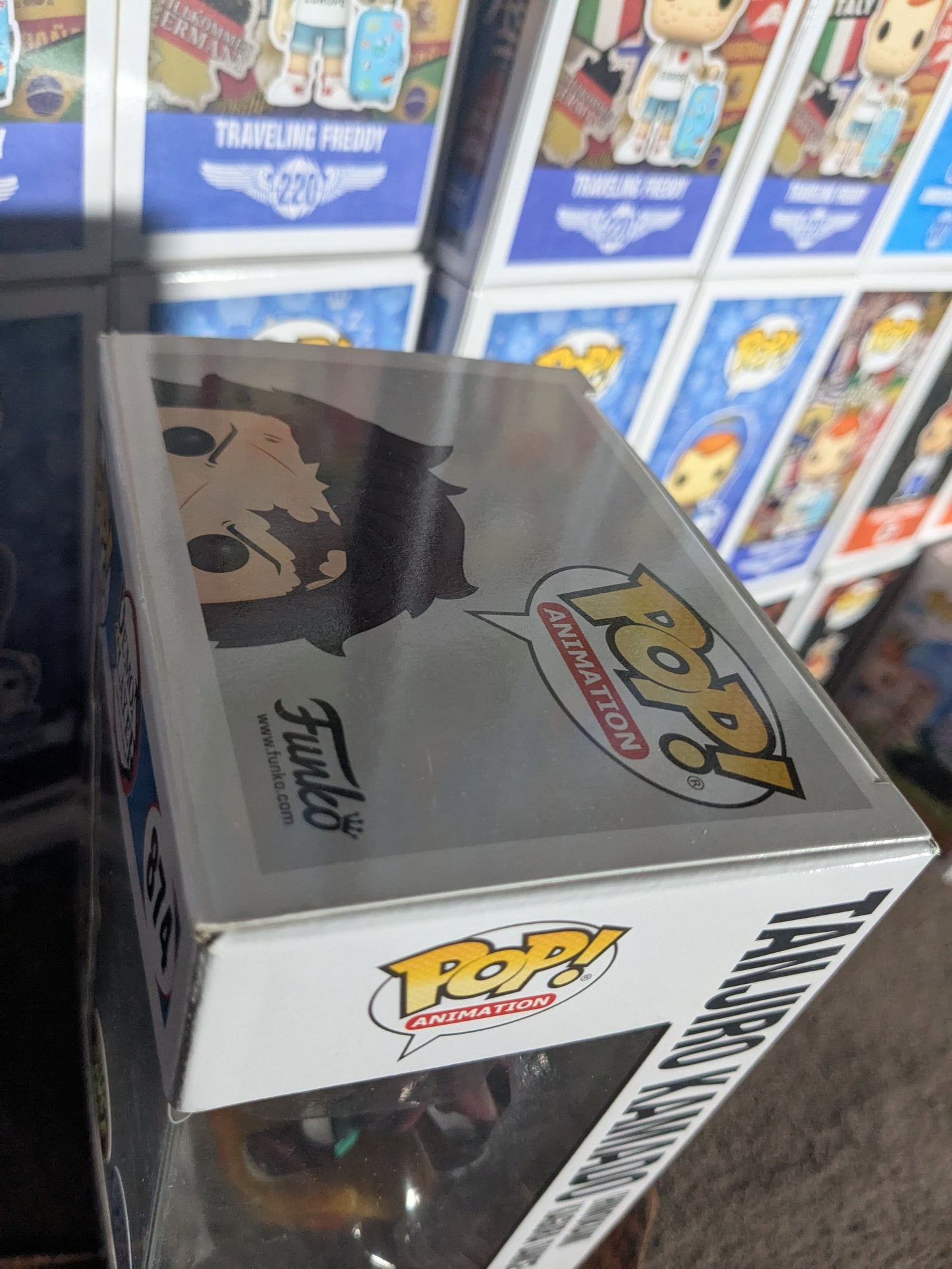 Funko Pop 874: Tanjiro Kamado Hinokami Kagura Dance (Chase)