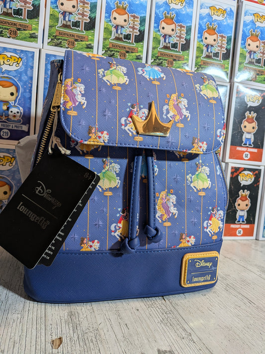 Loungefly - Disney Princess Carousel - Mini Backpack