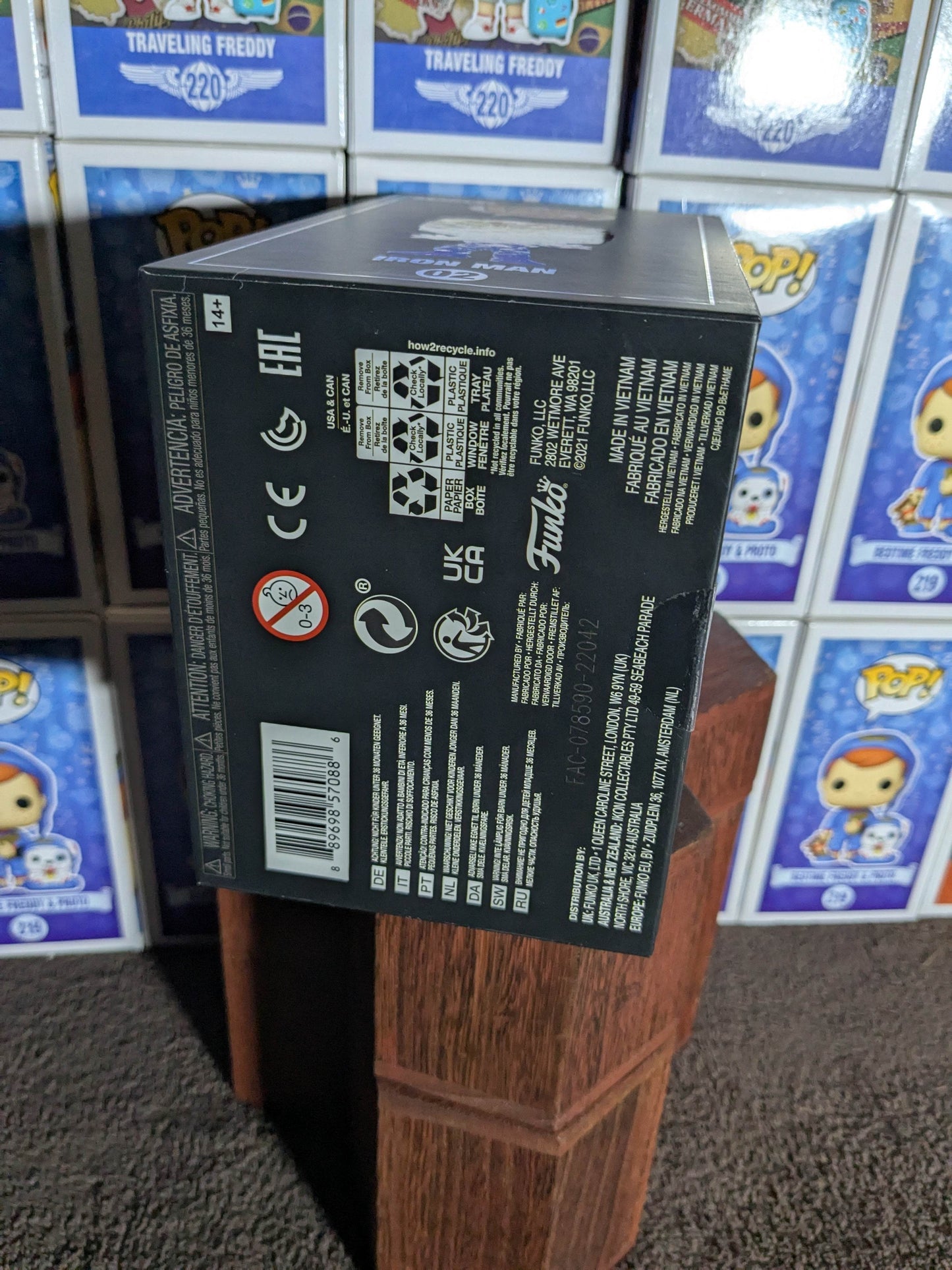 Funko pop 02 : Iron Man Die-Cast - CapyToys