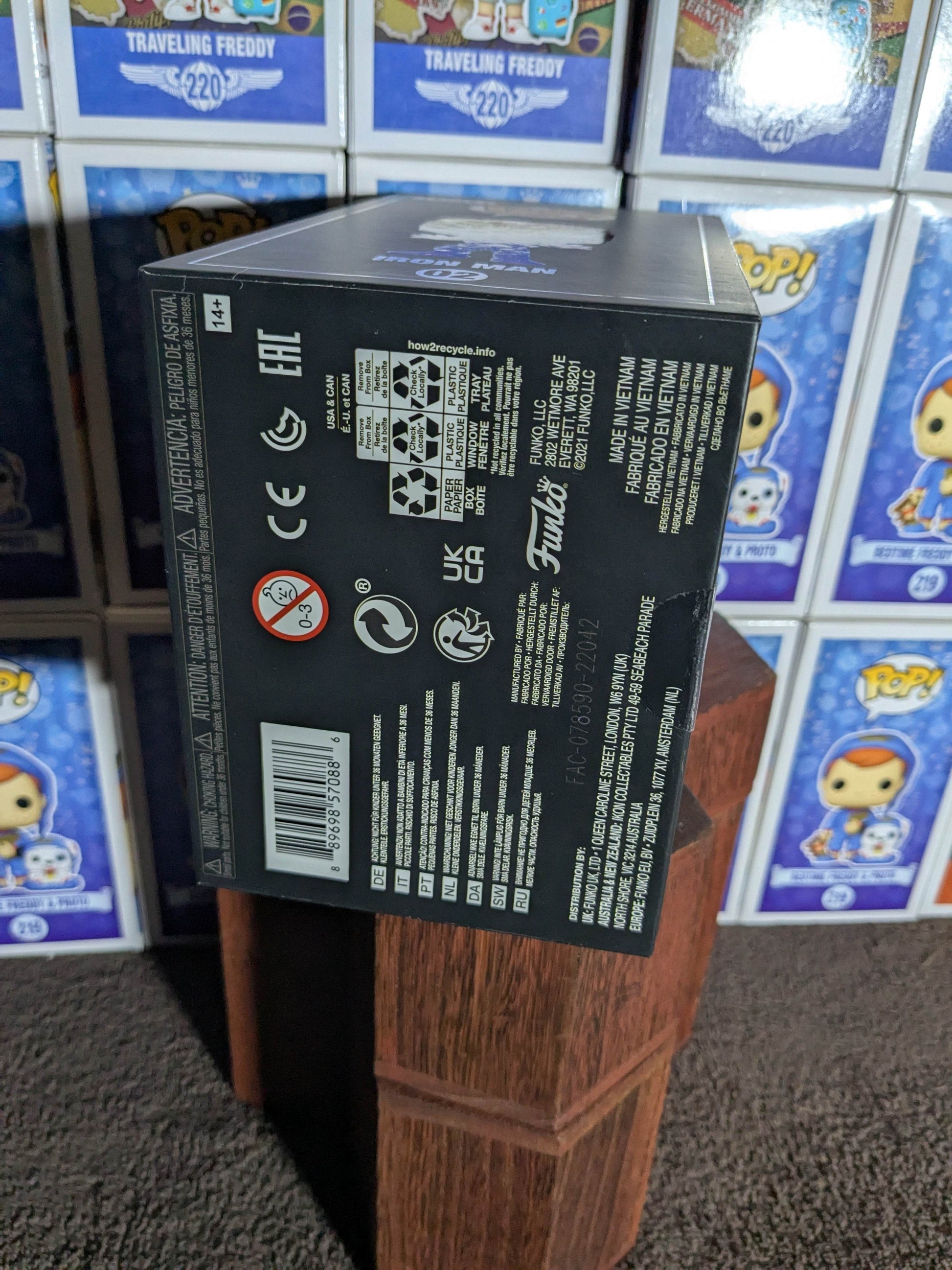 Funko pop 02 : Iron Man Die-Cast - CapyToys