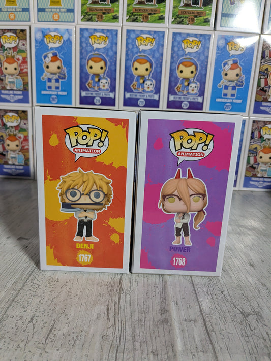 Funko pop Chainsaw Man - Denji & Power Operation Super Smart Bundle