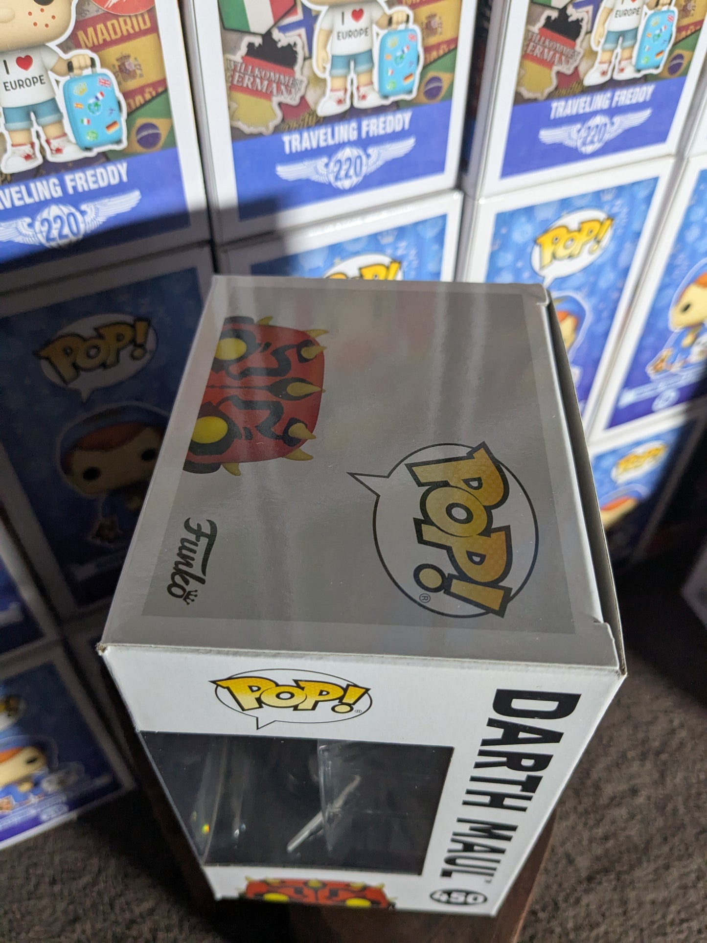 Funko pop 450 : Darth Maul (CCE/Damaged Box) - CapyToys