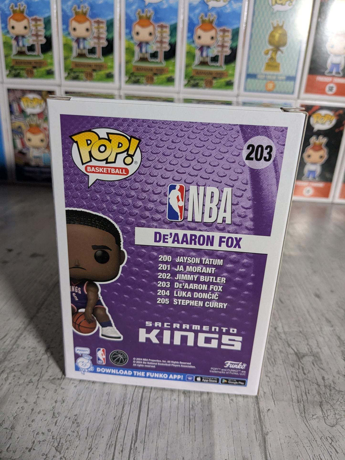 Funko pop 203 : De'Aaron Fox