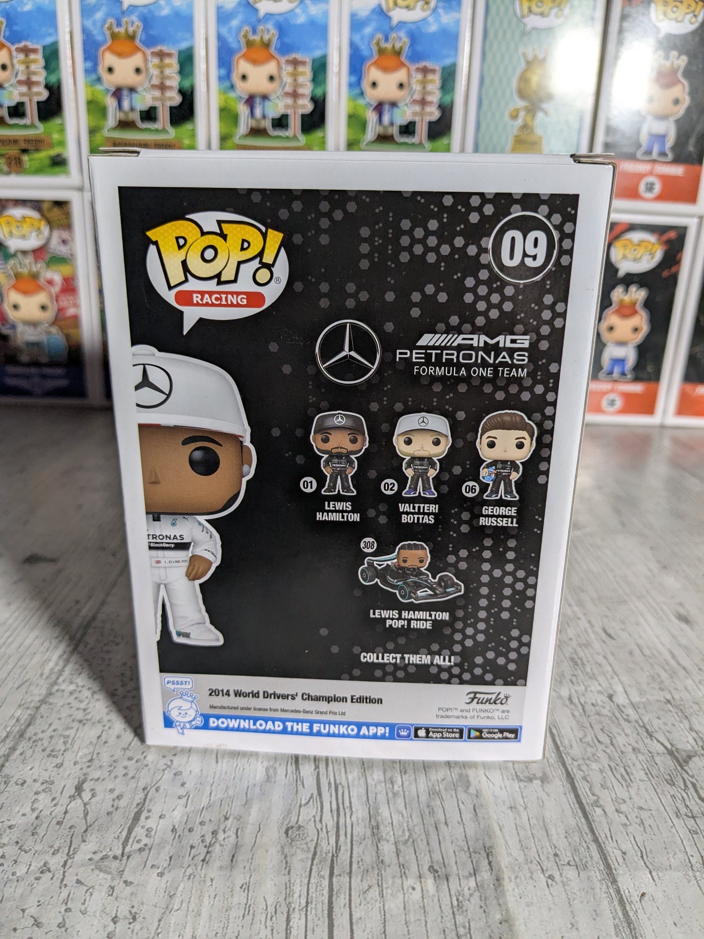 Funko pop 09 : Lewis Hamilton with Helmet