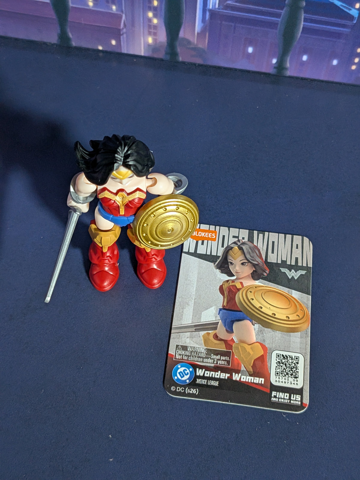 Blokees - DC Hero: Justice League Defender Version 02 - Wonder Woman (~4-6cm)