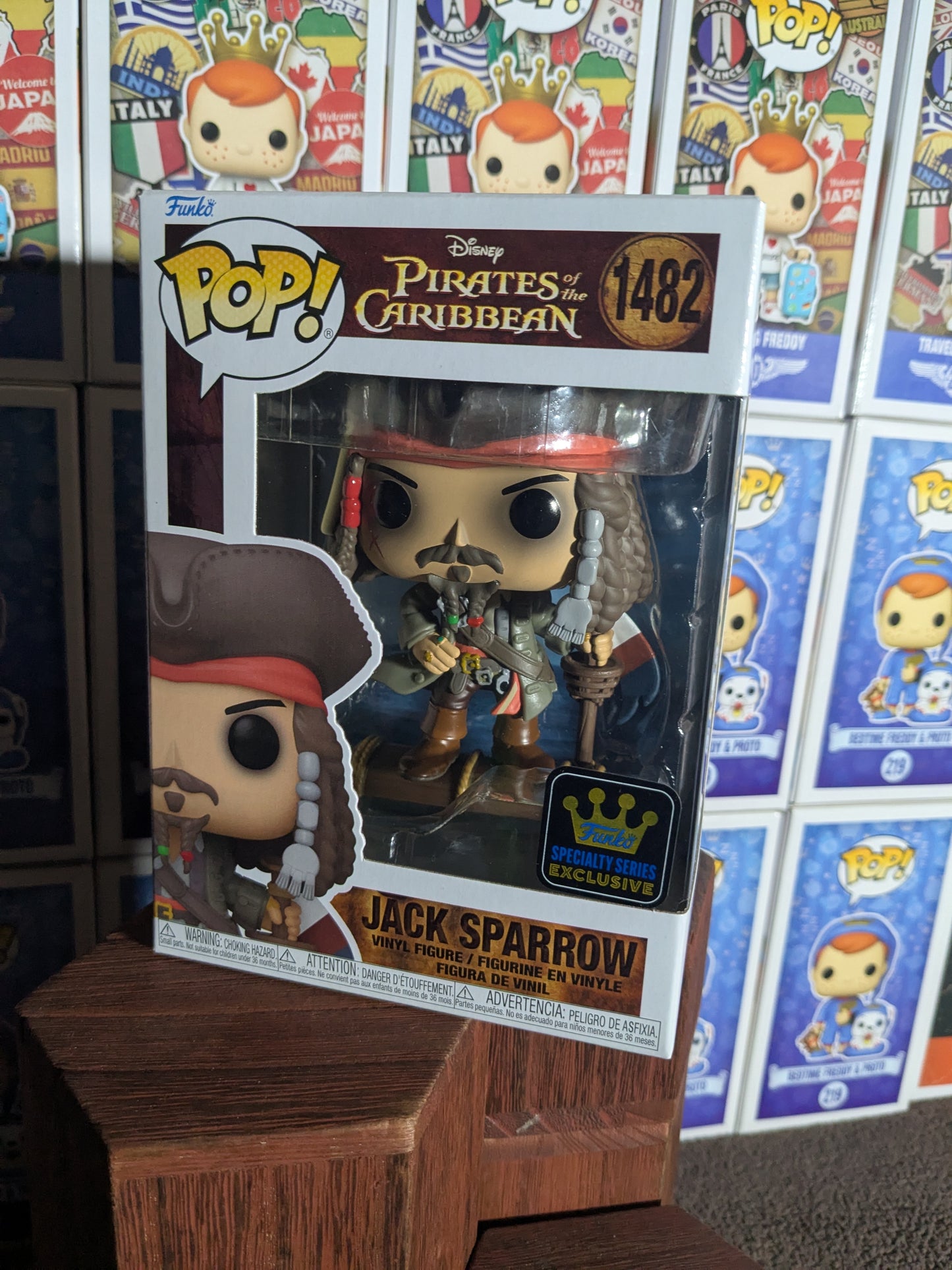 Funko pop 1482 : Jack Sparrow (SSE) - CapyToys