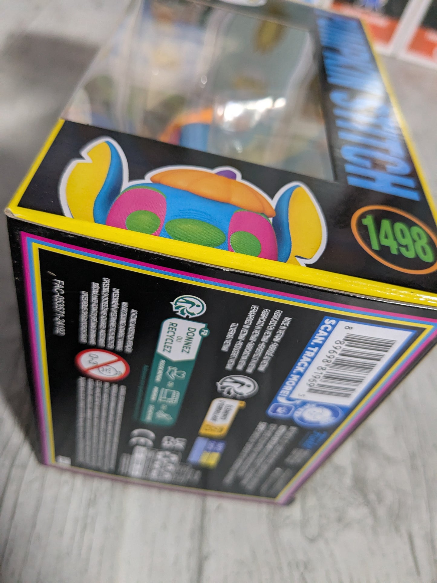 Funko pop 1498 : Pumpkin Stitch (Blacklight)