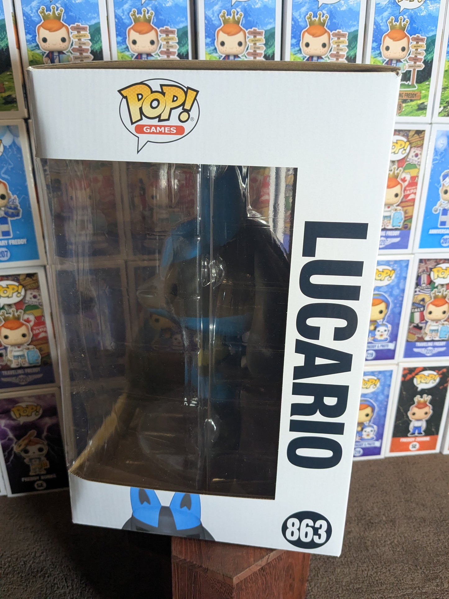 Funko pop 863 : Lucario (Opened)