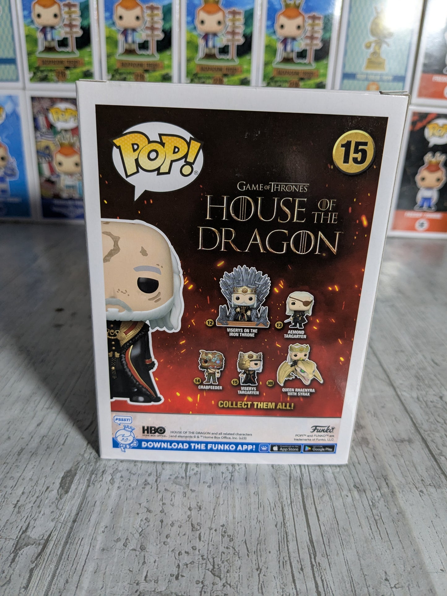 Funko pop 15 - Viserys Targaryen (Chase)